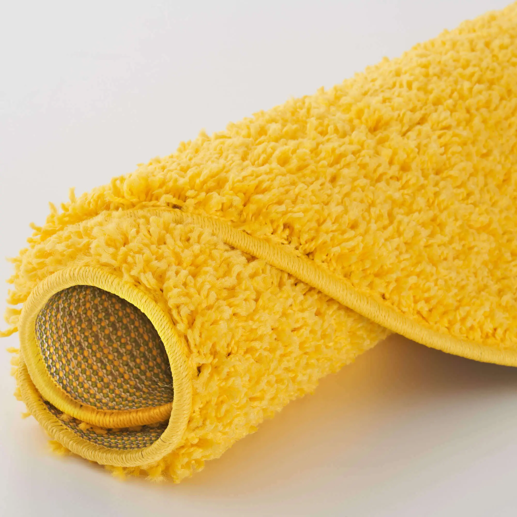 Myshaggy Solid Yellow Rug - Image 23