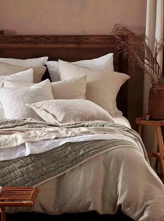 Natural 100% Linen Flat Sheet