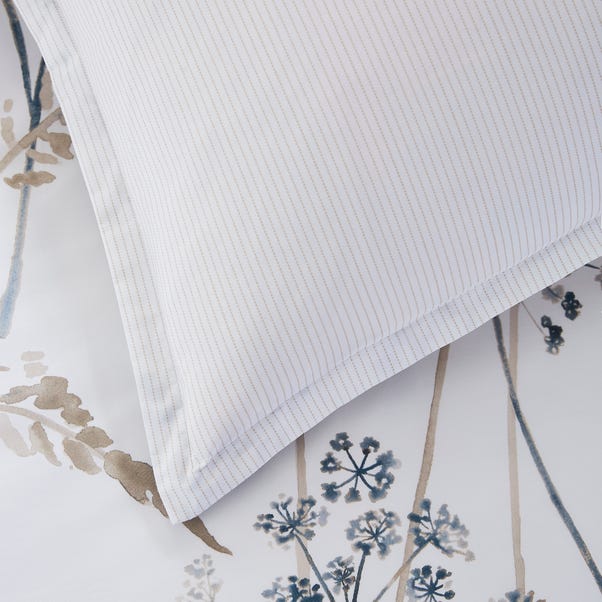 Natural Dorma Purity Meadow 100% Cotton Duvet Cover and Pillowcase Set - Image 4