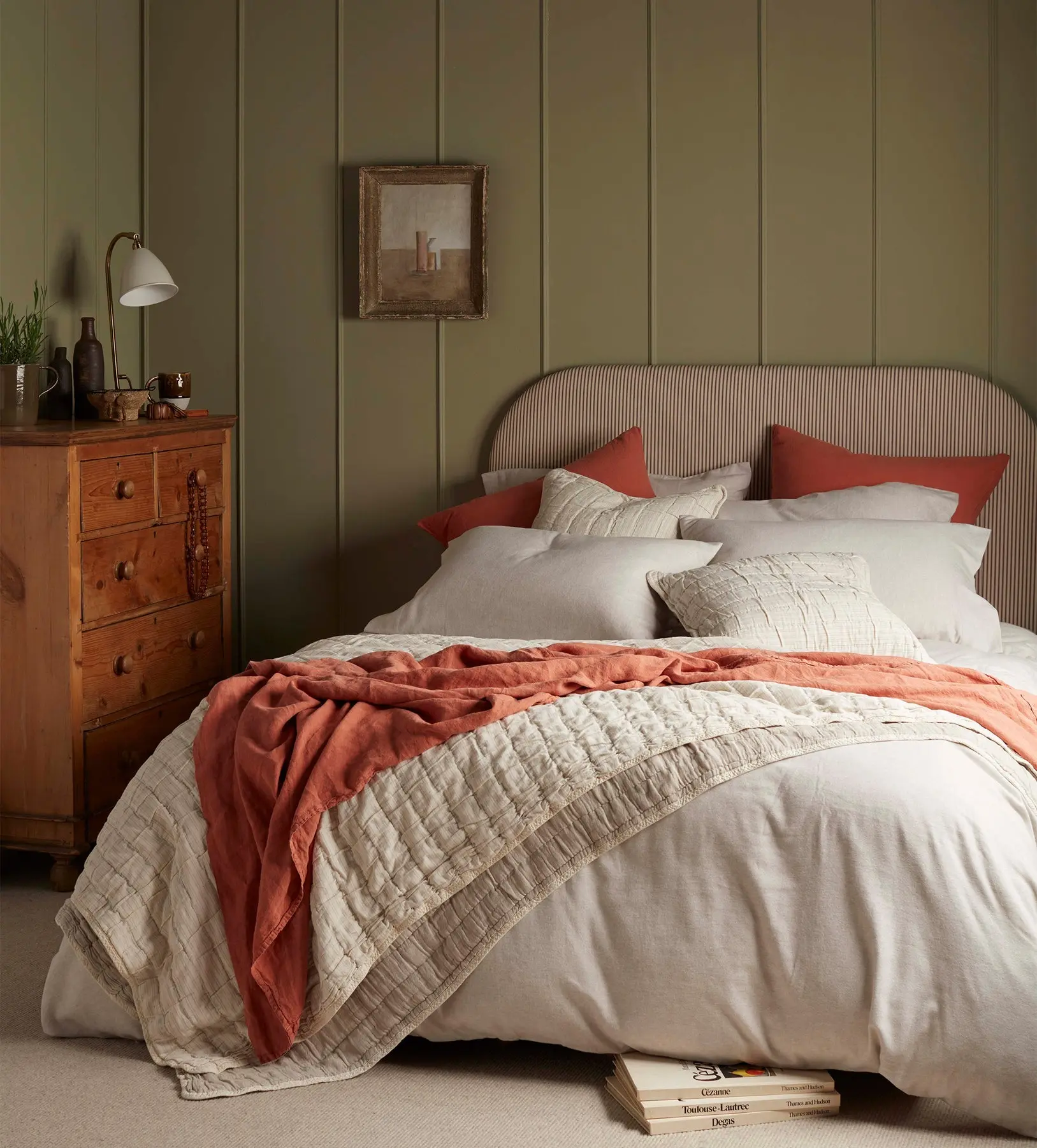 Natural Henry Brushed 100% Cotton Bed Linen - Image 2