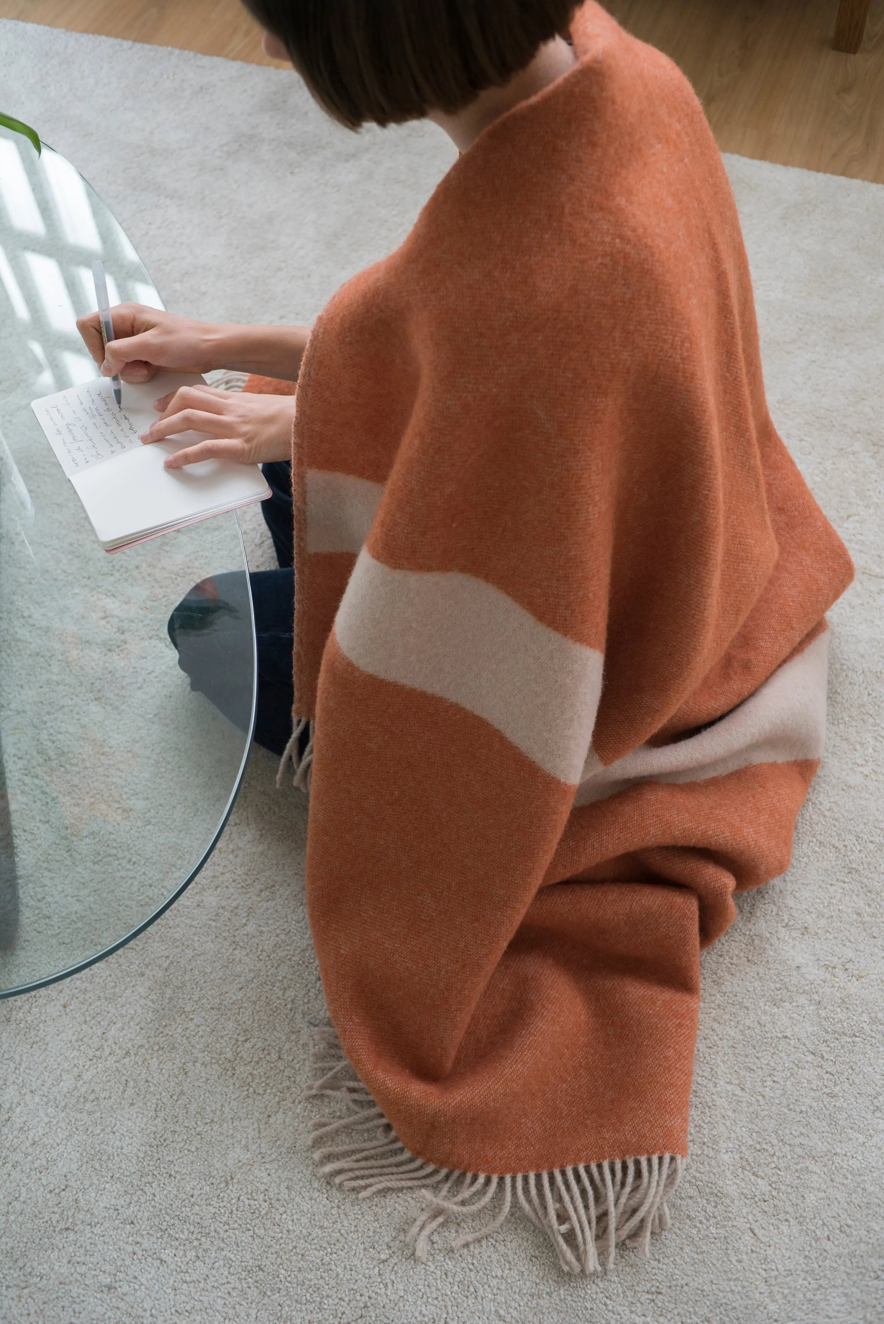 NATURE Orange Blanket - Image 6