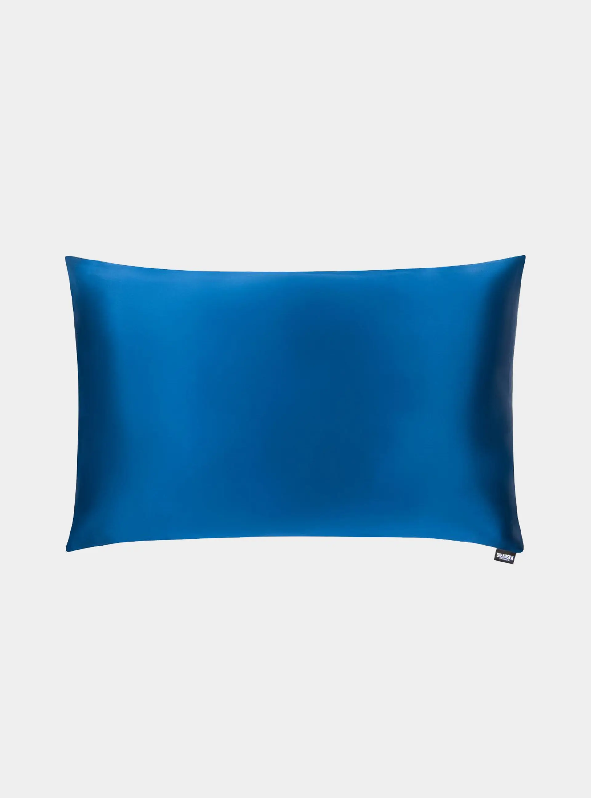 Navy Blue Silk Pillowcase - Standard
