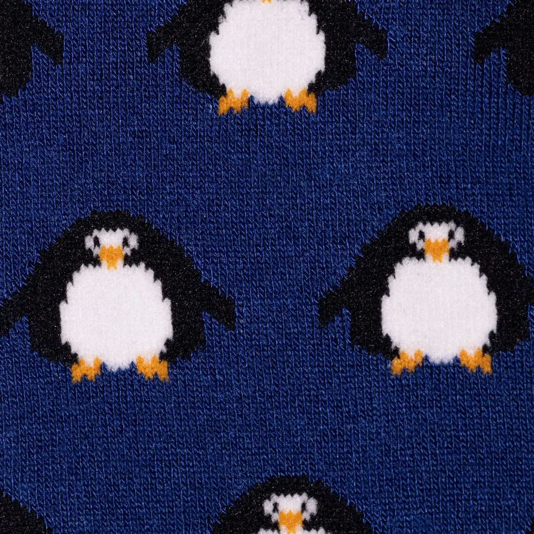 Navy Penguin Bamboo Socks - Image 4