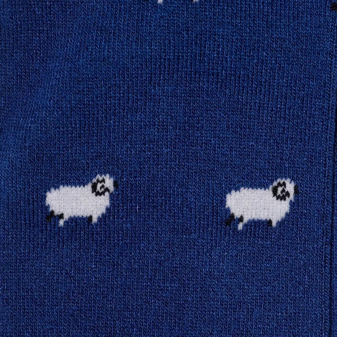 Navy Sheep Bamboo Socks - Image 4