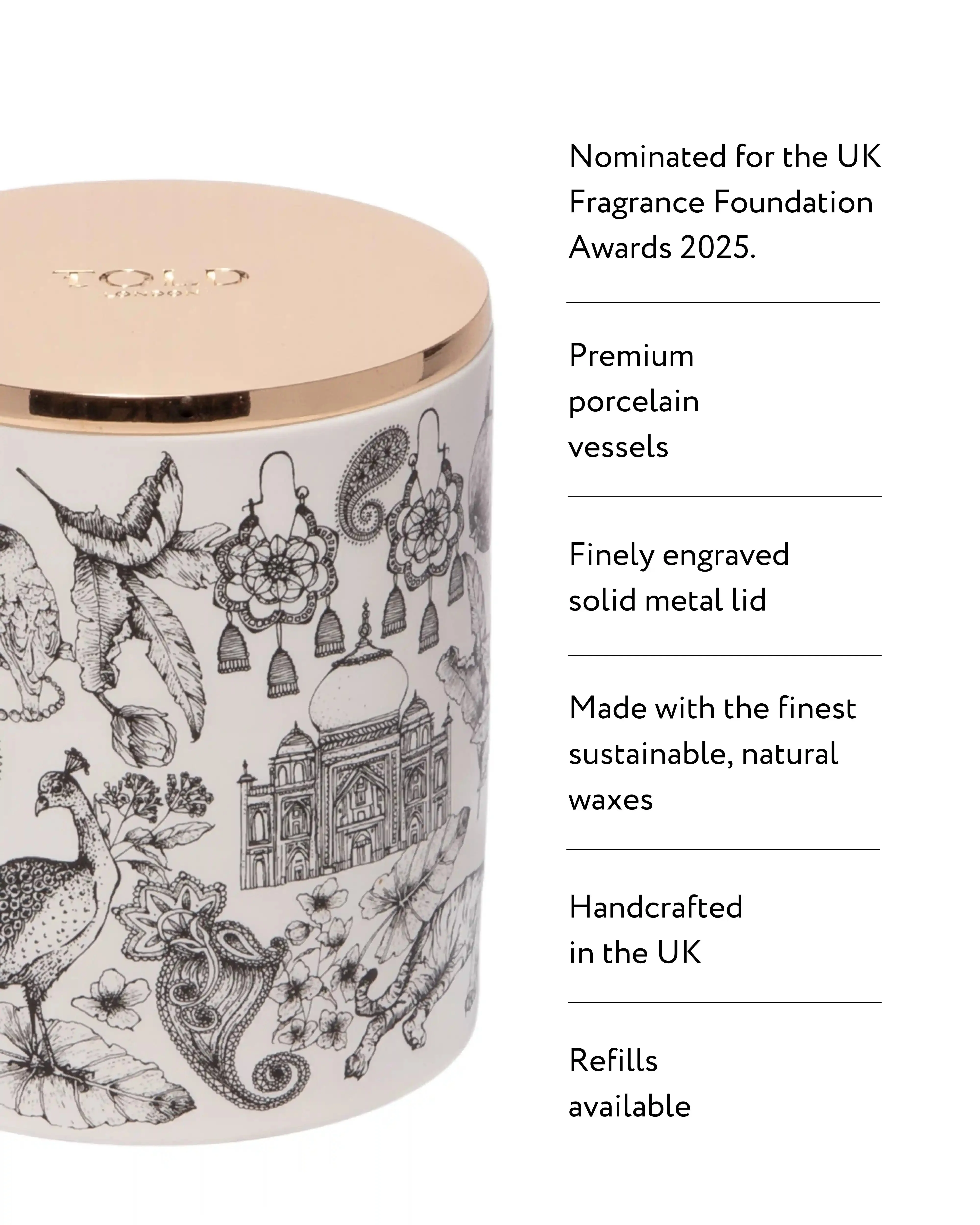 Night Blooms, India Candle, 300g - Image 2