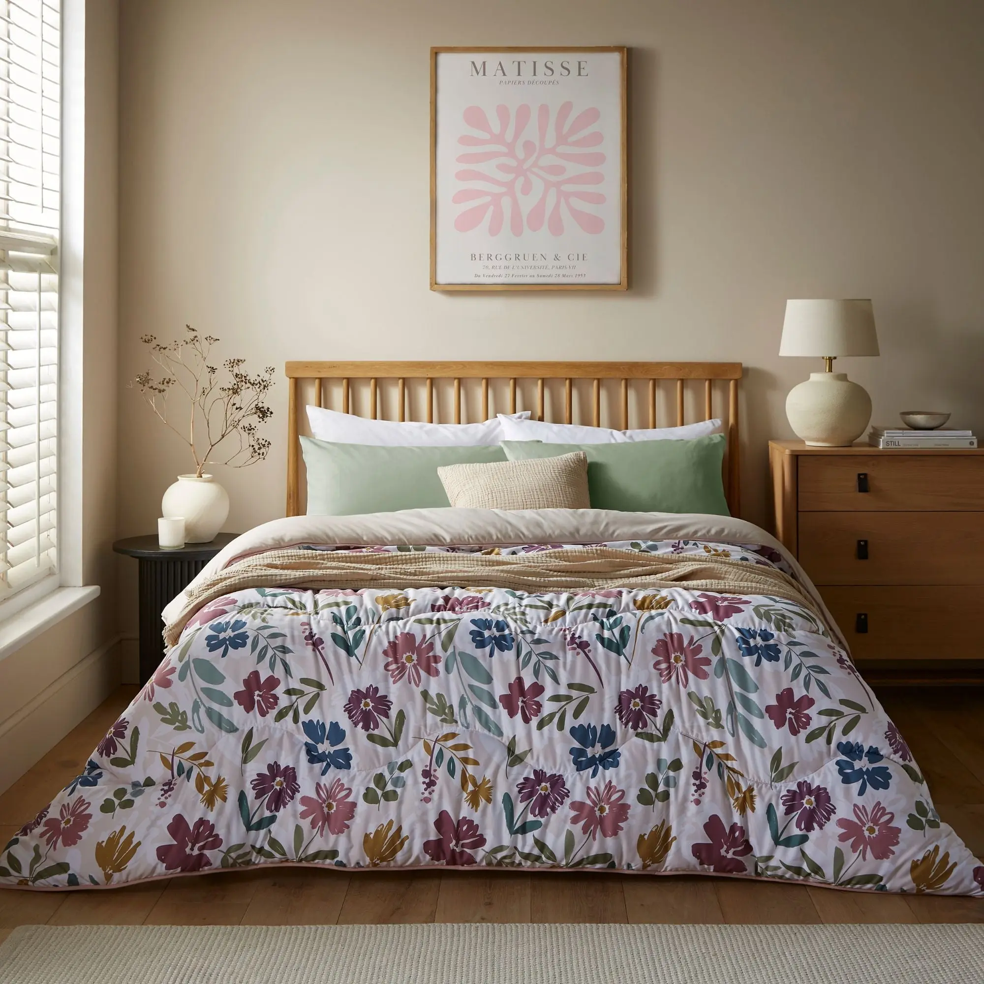 Night Lark Autumn Meadow Coverless Duvet Set