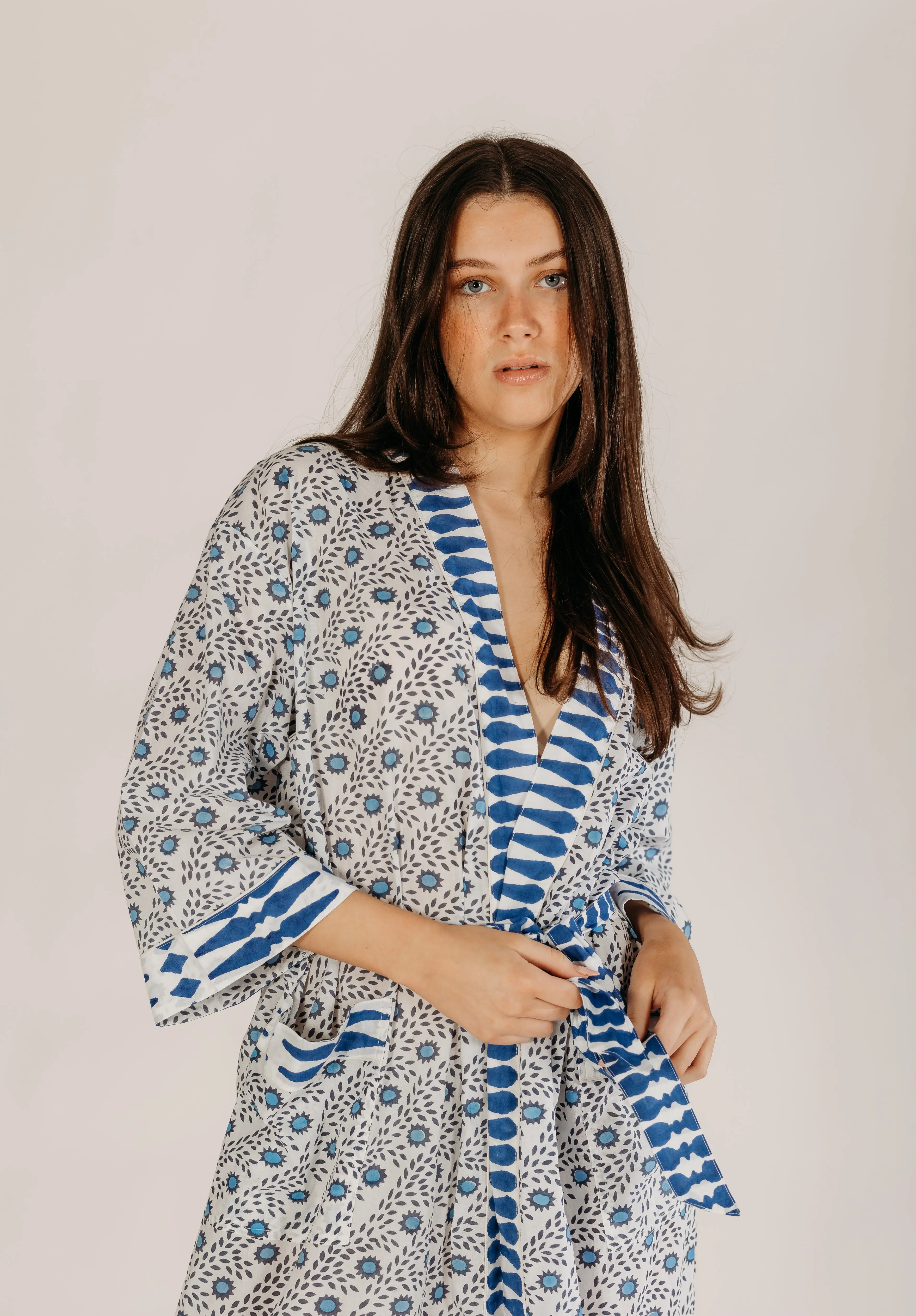 Niha Cotton Robe