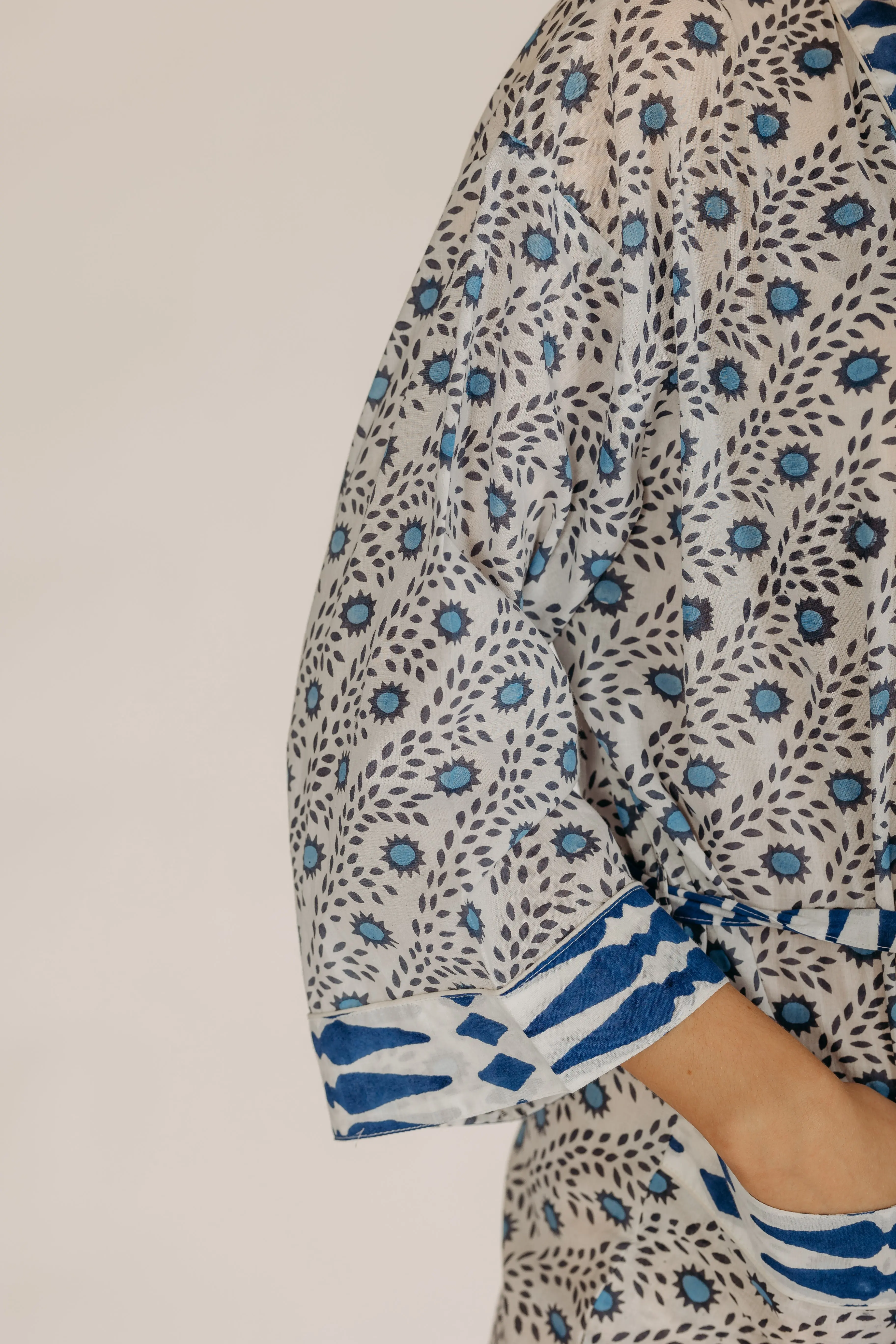Niha Cotton Robe - Image 3