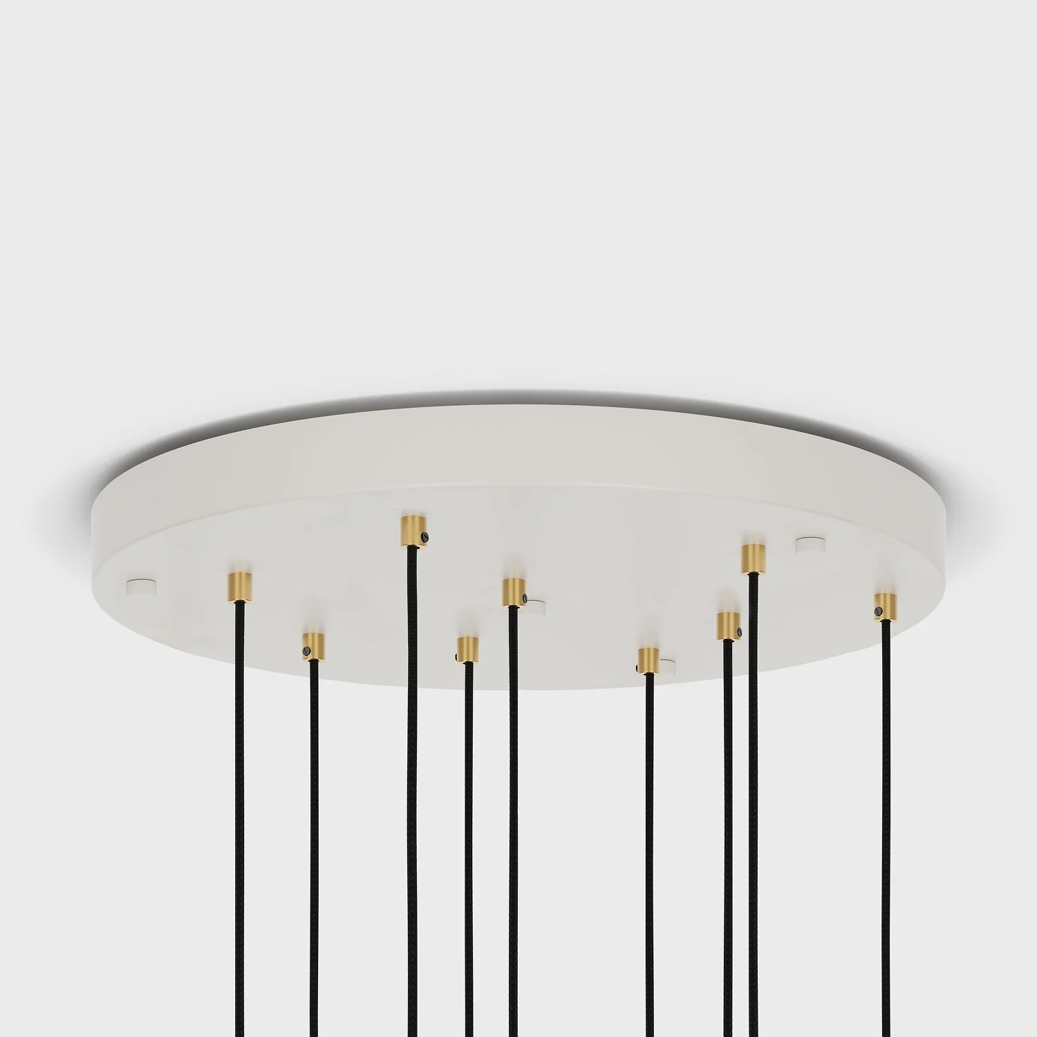 Nine Pendant in Brass + Voronoi II - Image 7