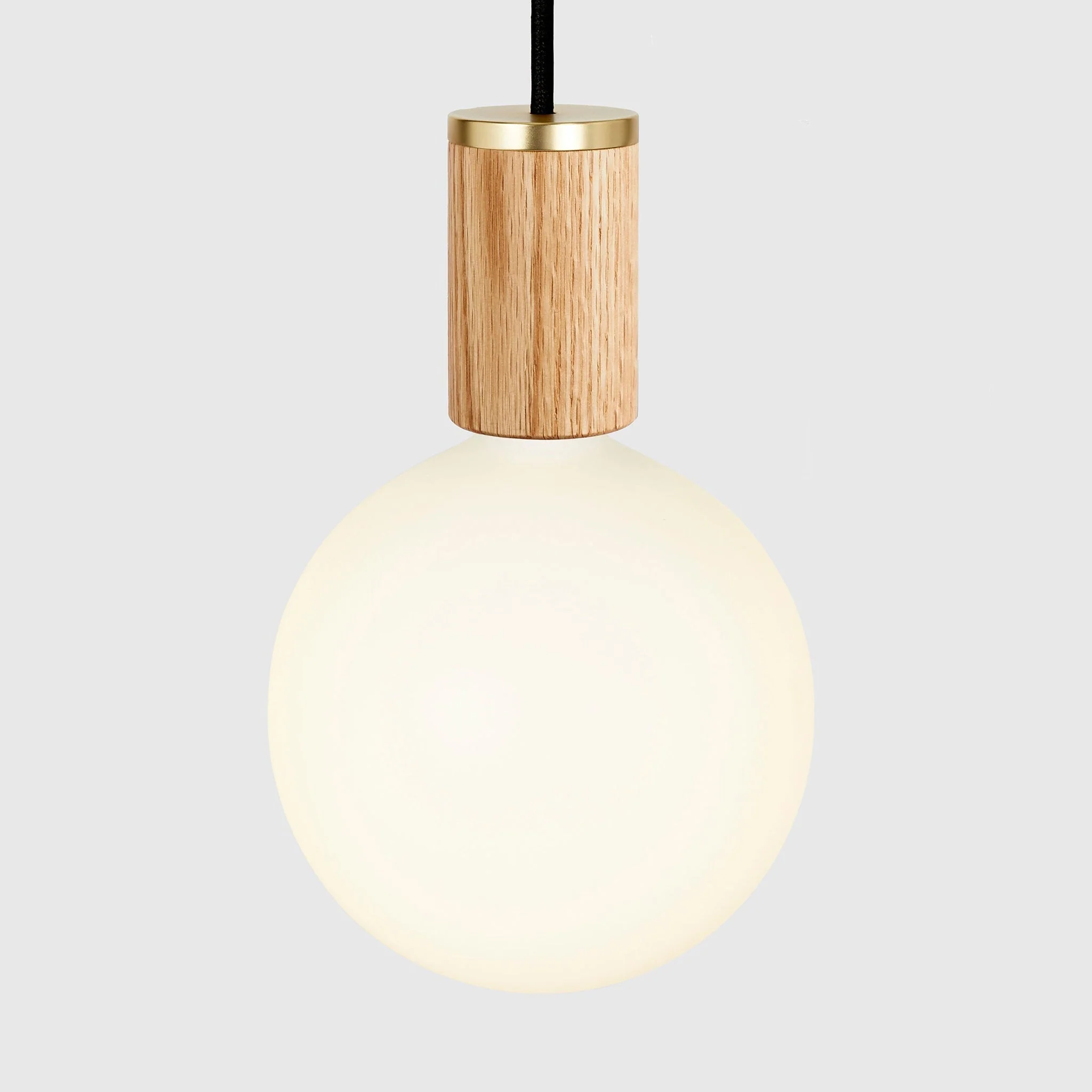 Nine Pendant in Oak + Sphere IV - Image 4