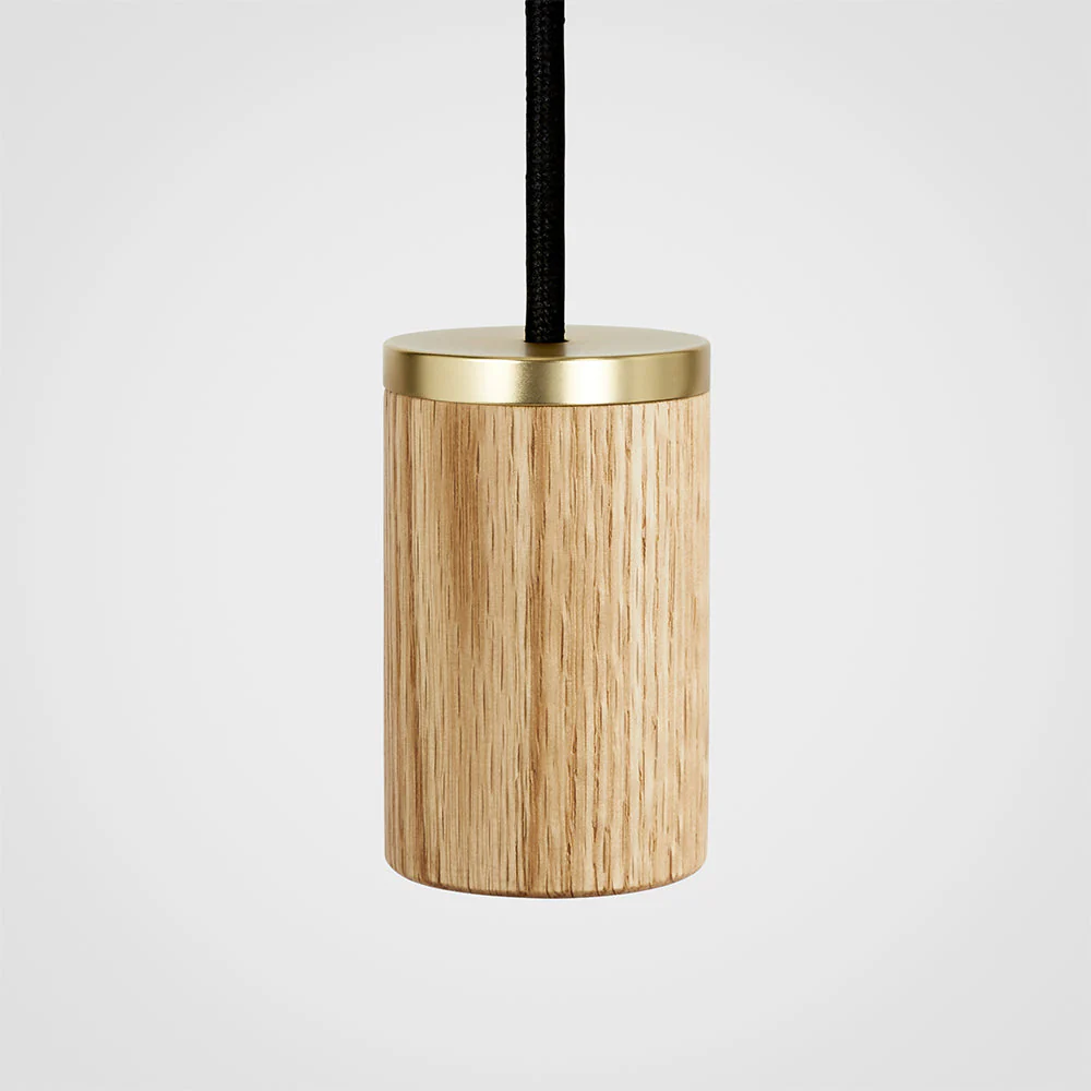 Nine Pendant in Oak + Voronoi II - Image 6