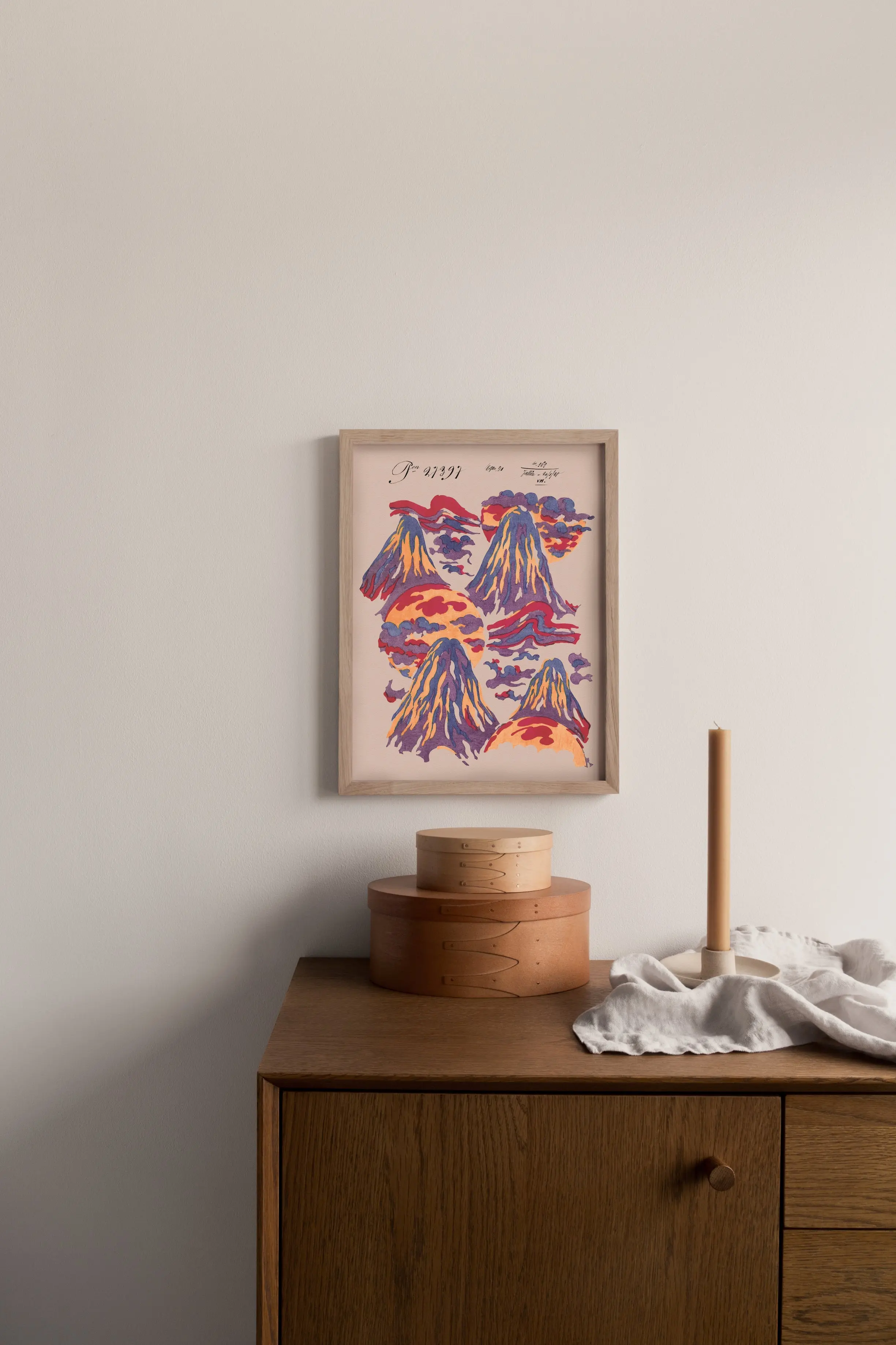 No.001 - Mount Lucio - Vintage Archive Poster Prints - Image 4