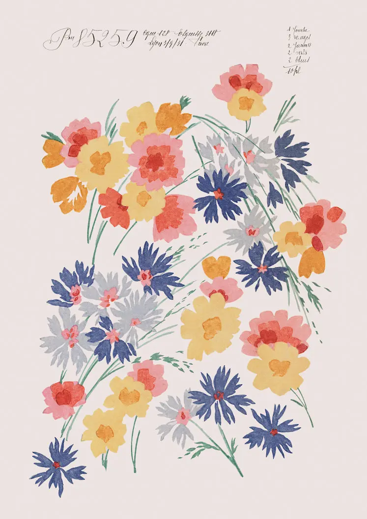No.036 - Joy - Vintage Archive Poster Prints