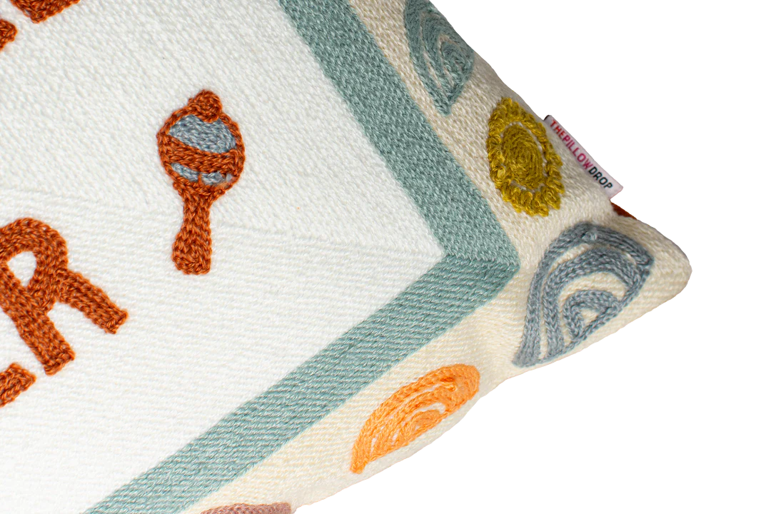 Nobody Puts Baby In The Corner Needlepoint Cushion - Image 3