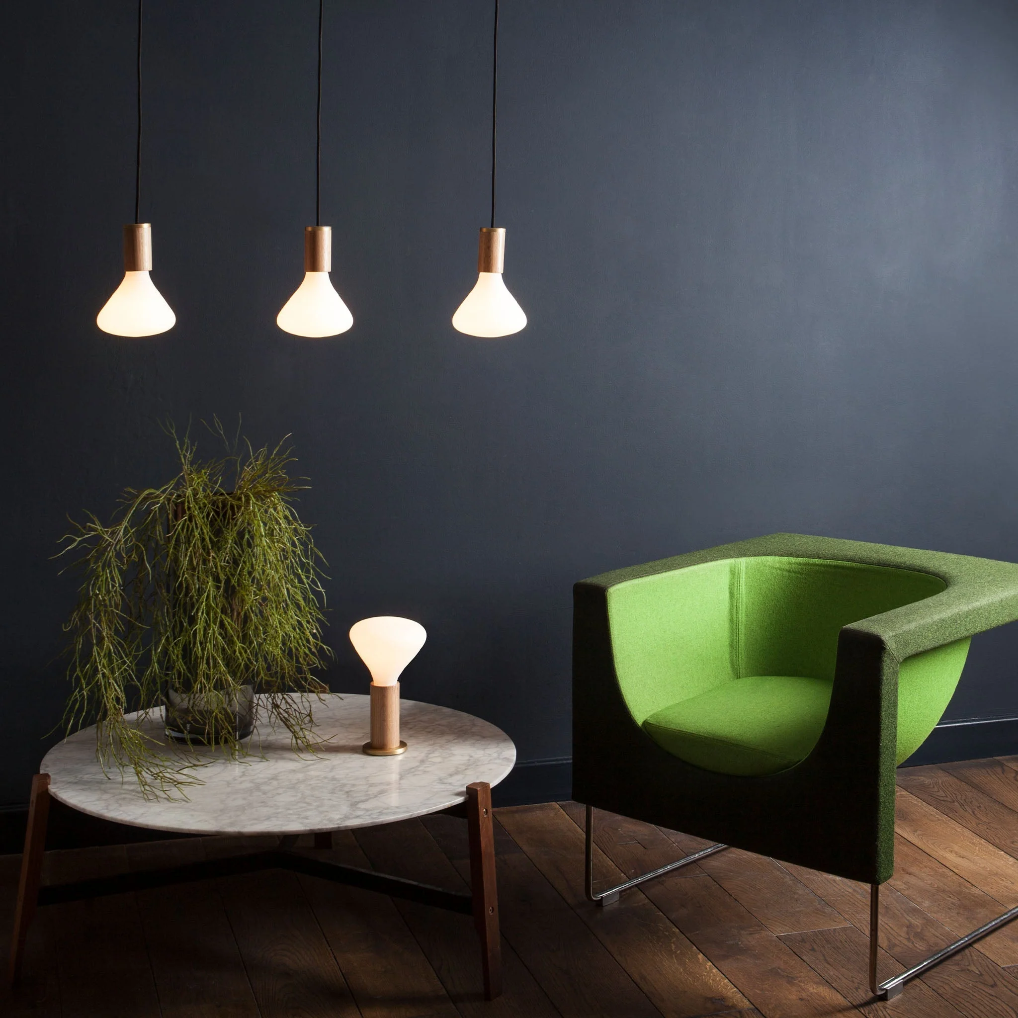 Noma Pendant Light in Oak - Image 2
