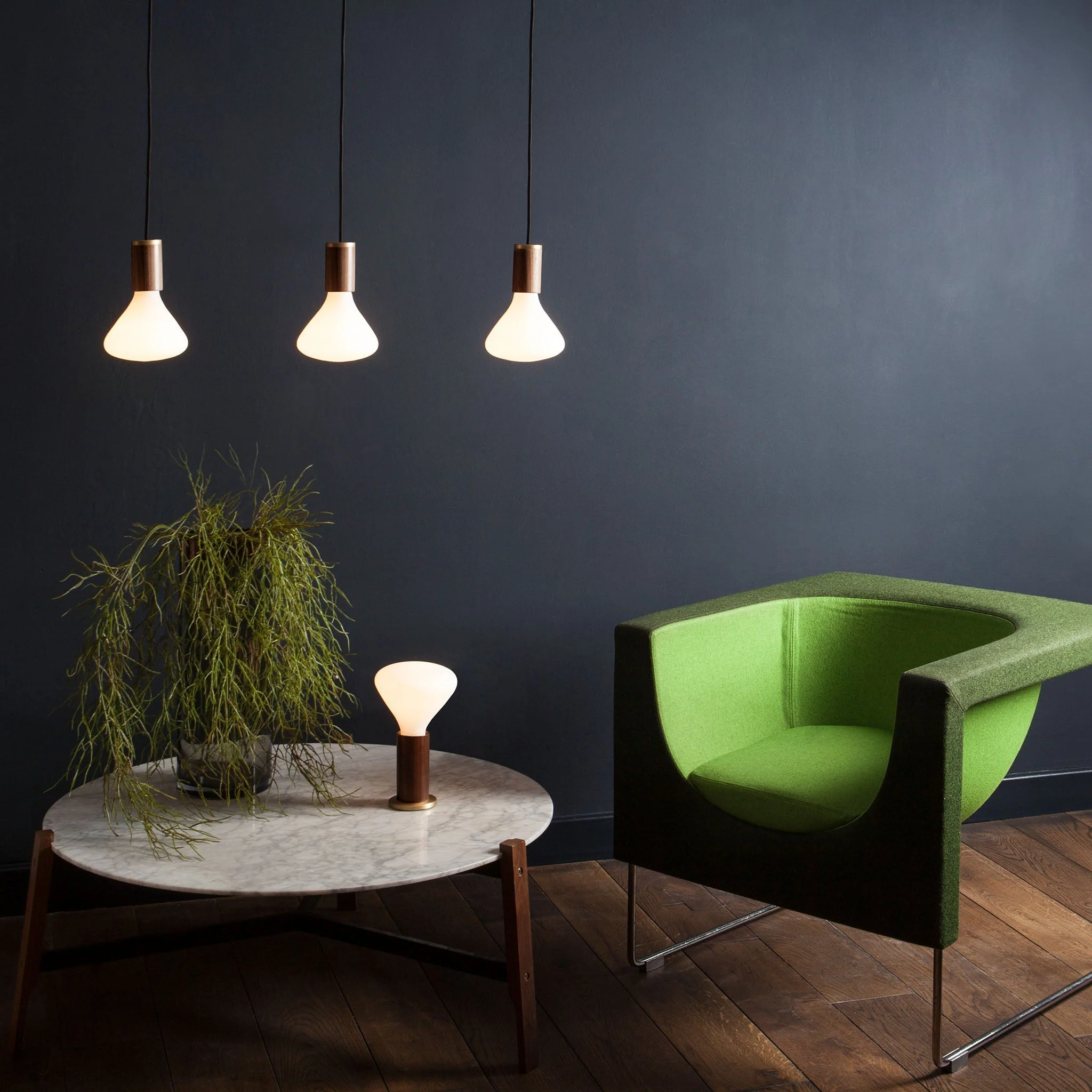 Noma Pendant Light in Walnut - Image 2