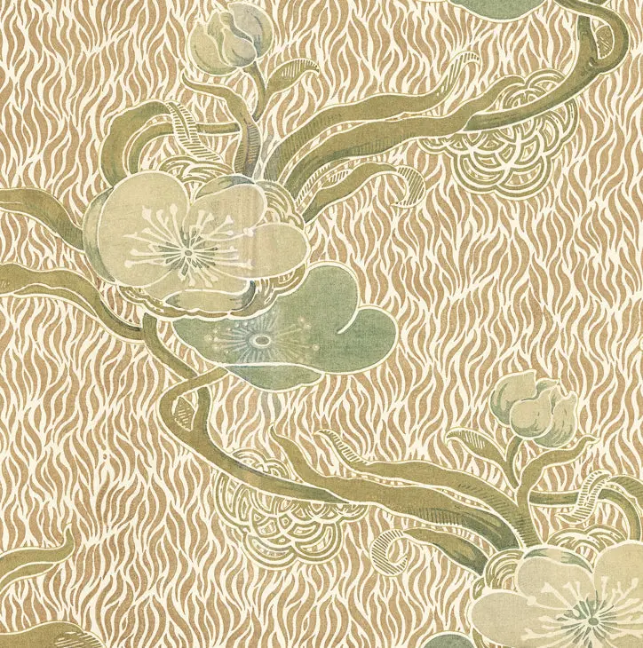 Nouveau Blossom - Gold - Wallpaper - Image 2