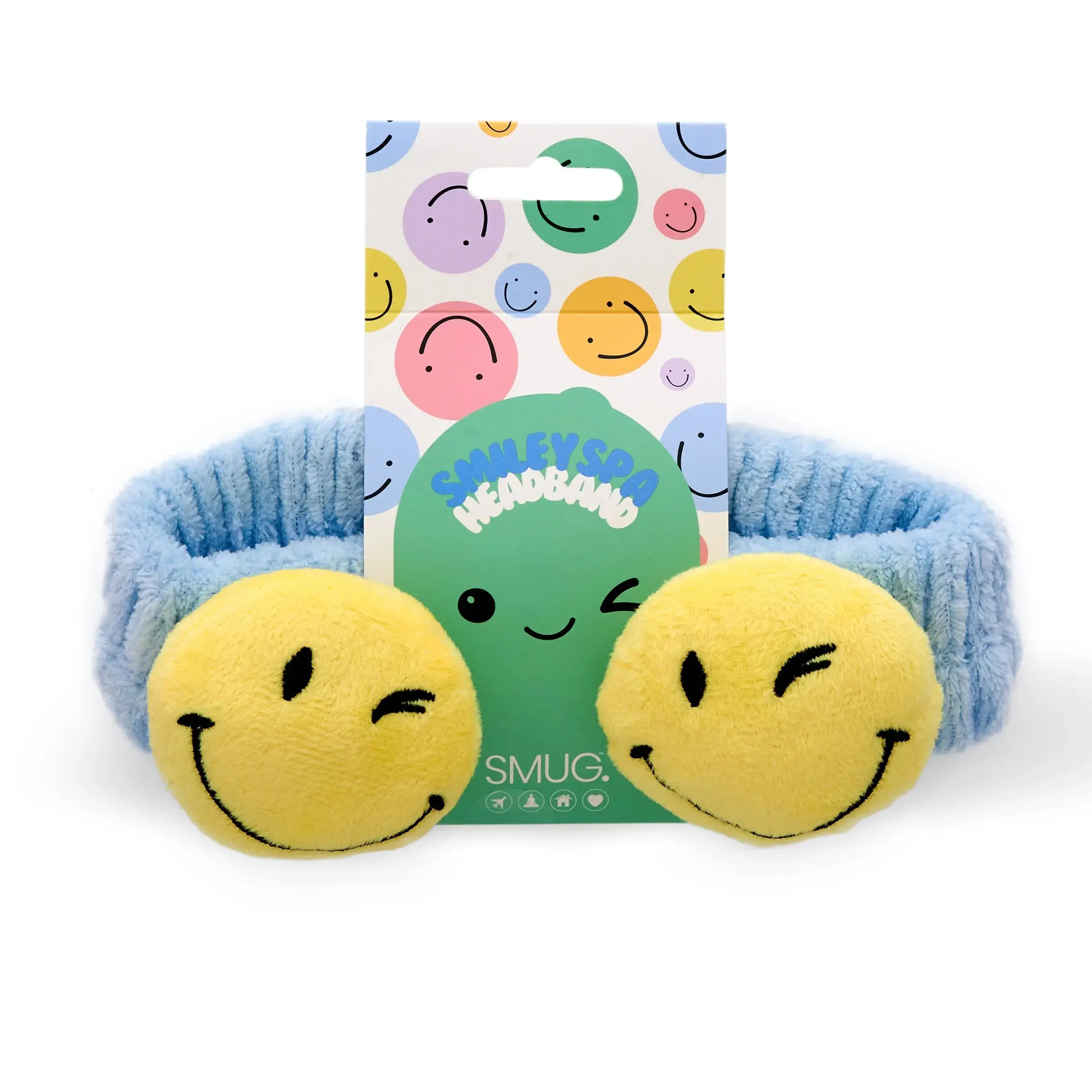 Novelty Spa Headband - Smiley - Image 4