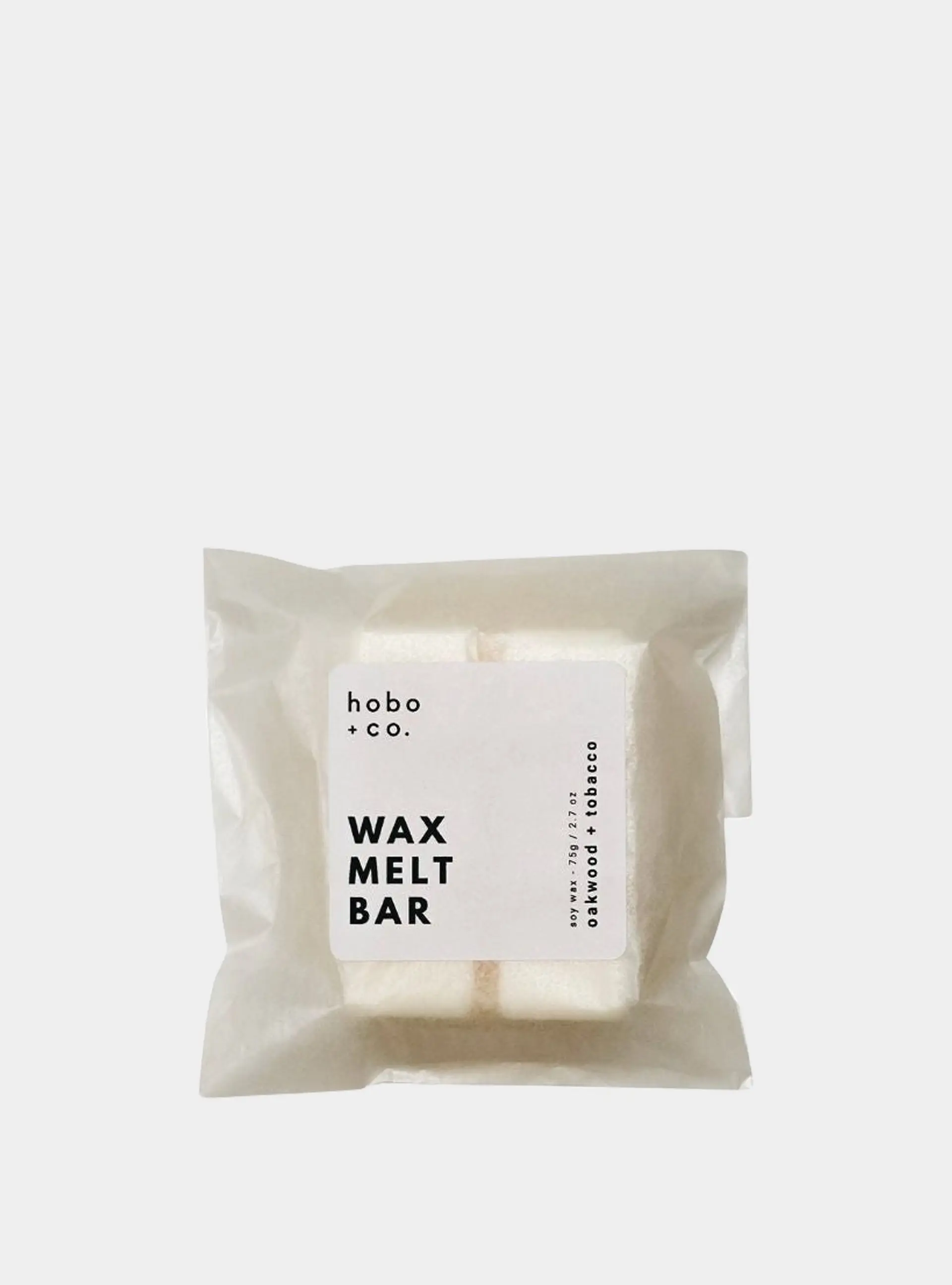 Oakwood and tobacco Wax Melt Bar