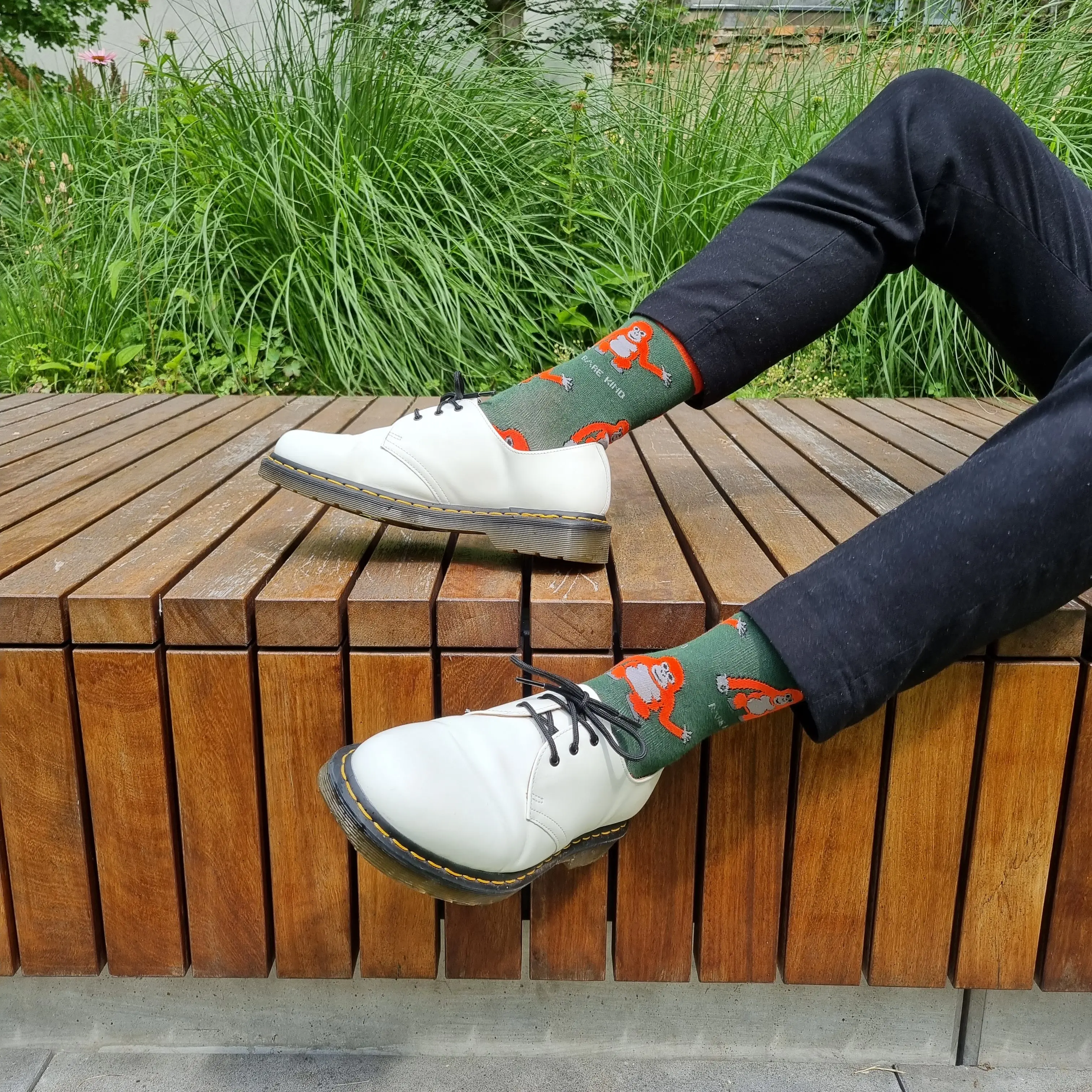 Orange Lover 3 Bamboo Sock Set - Image 4
