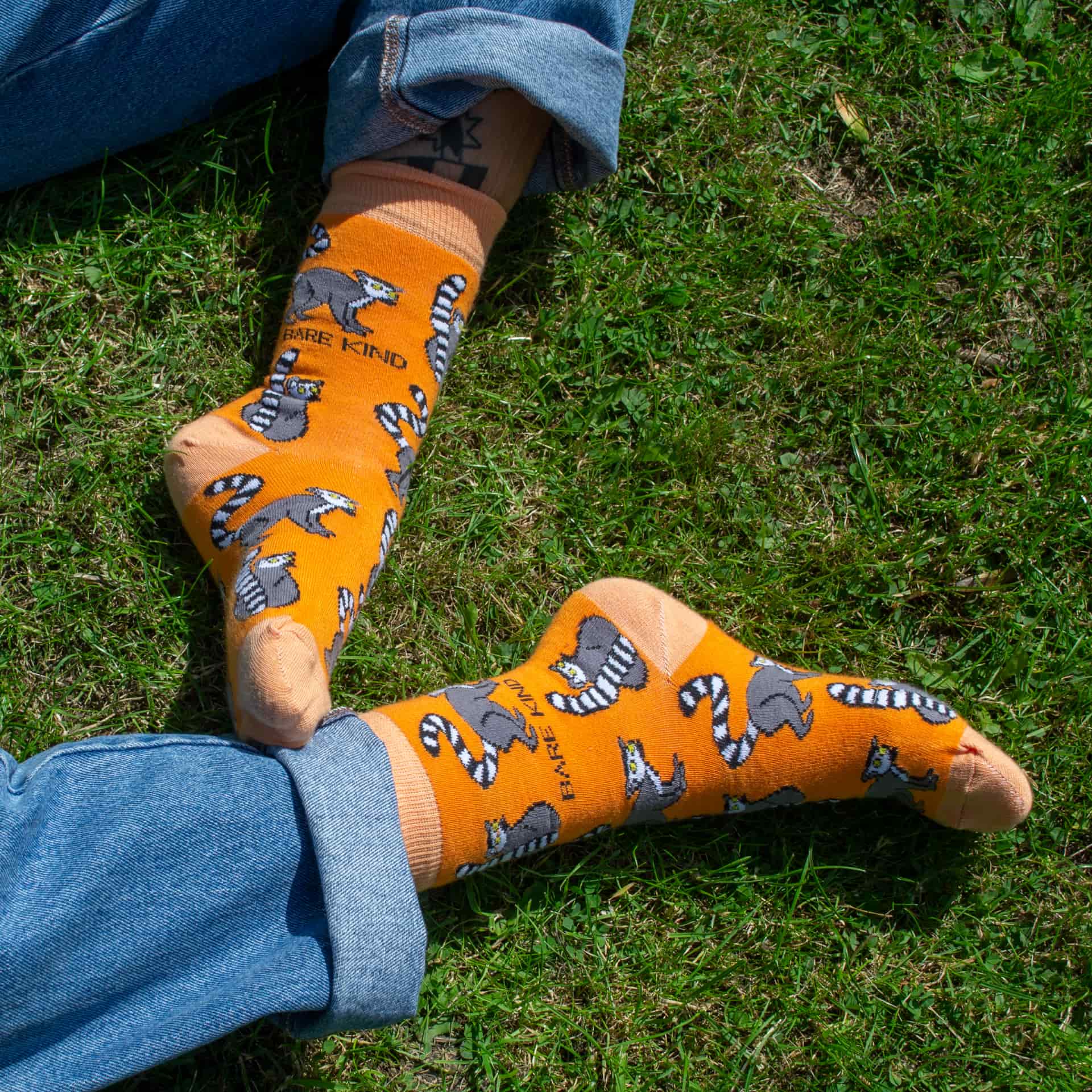 Orange Lover 4 Bamboo Sock Set - Image 3