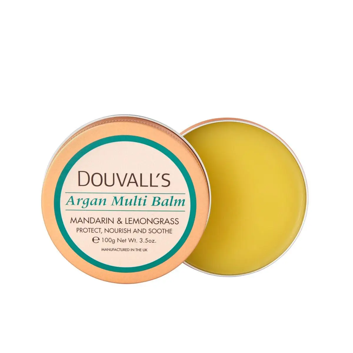Organic Argan Multi Balm 100g - Lemongrass & Mandarin | Intense Hydration and Versatility - Image 3