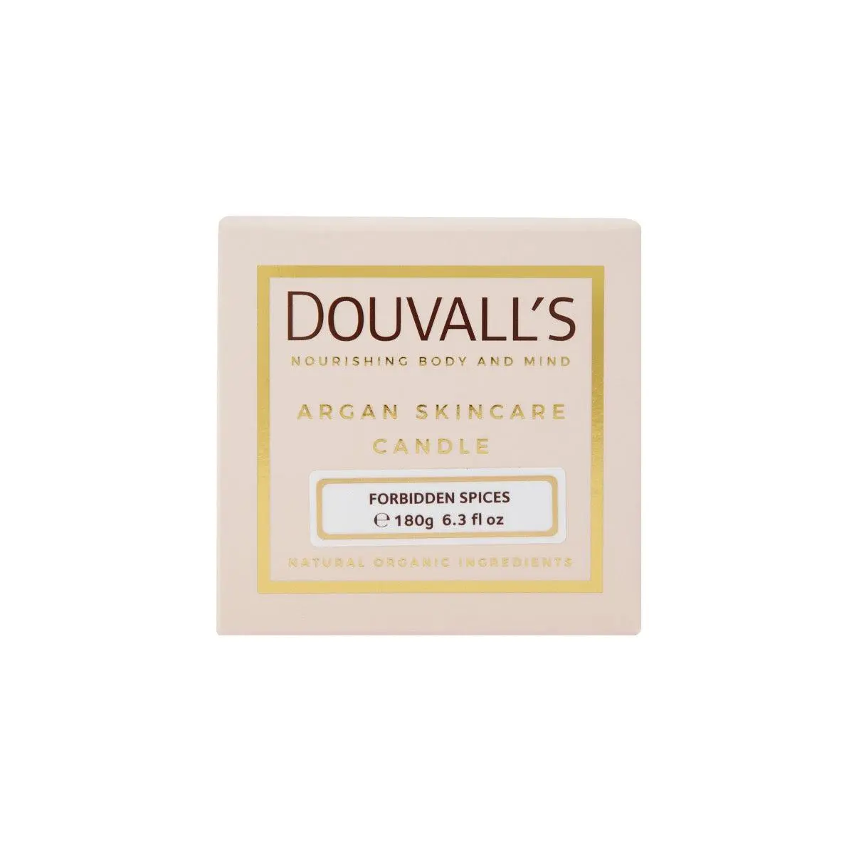 Organic Argan Skincare Candle, Forbidden Spices 180g | Intensely Nourishing and Hydrating Body Treatment - Image 7