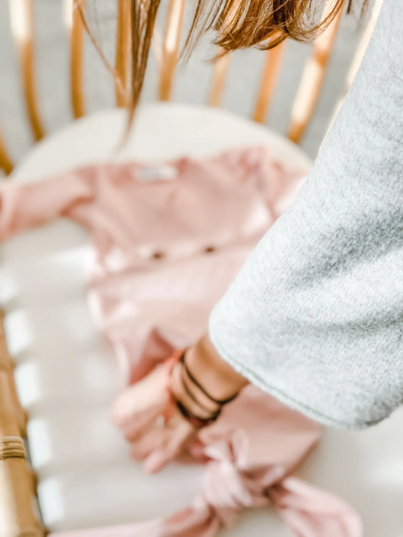 Organic Baby Knotted Gown - Image 2