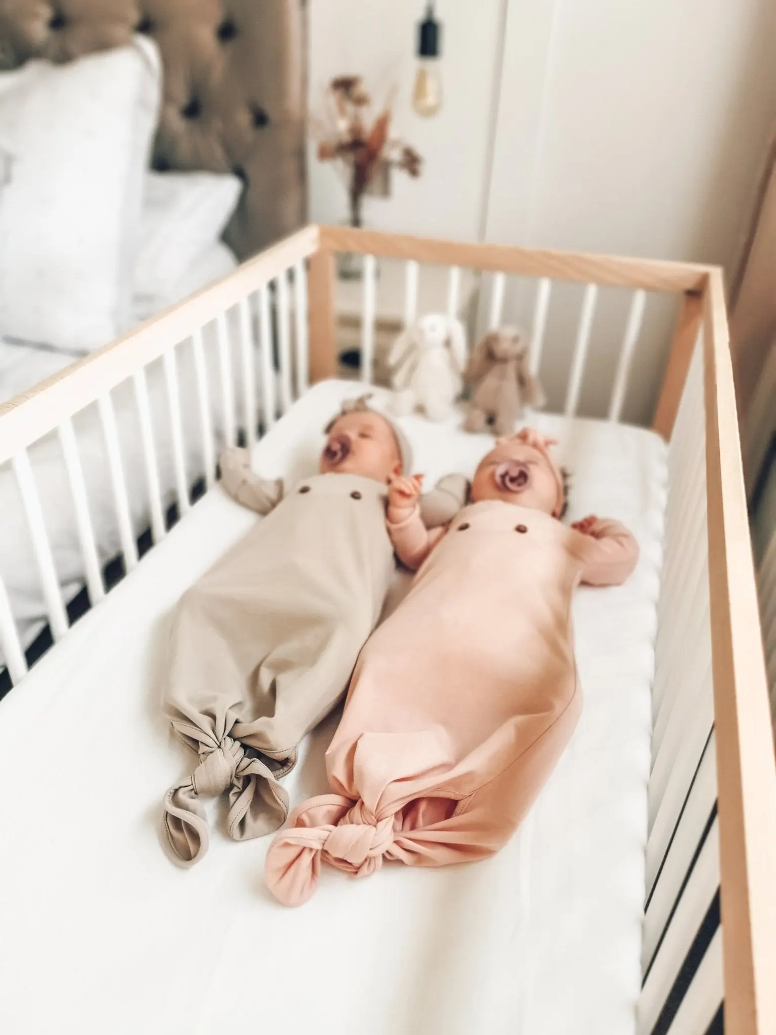 Organic Baby Knotted Gown - Image 7