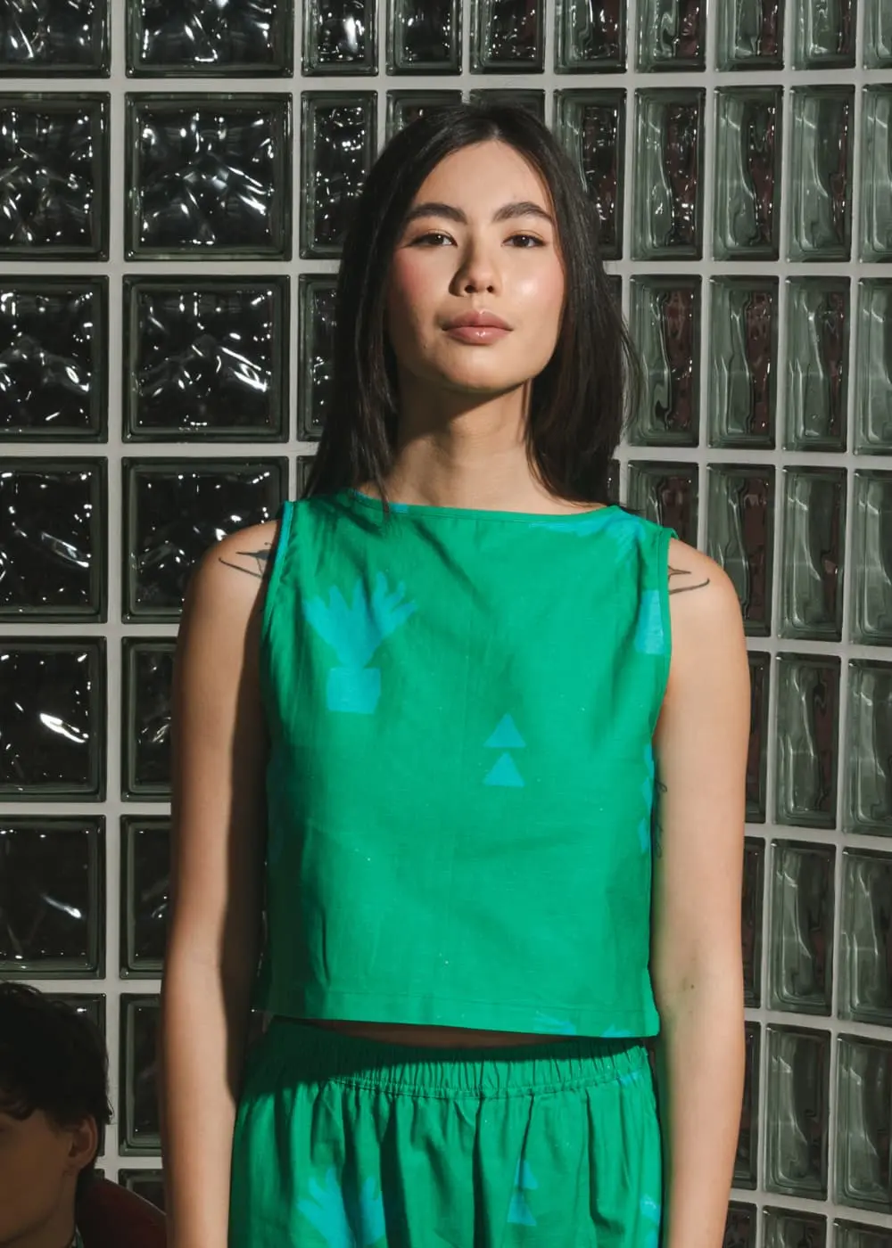 Organic Cotton & Linen Two-Way Tank - Image 12