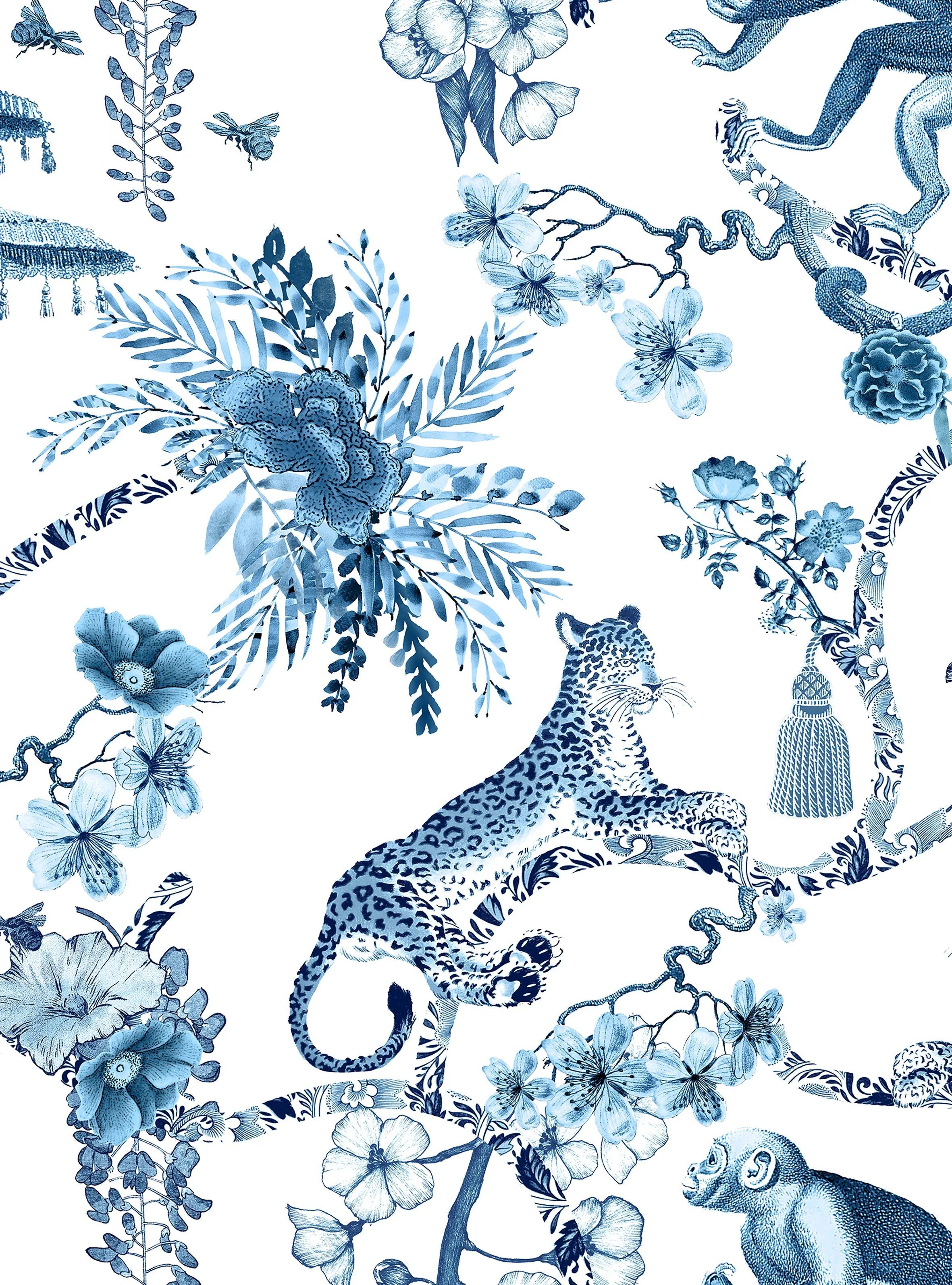 Chinoiserie Whimsy Women's Organic Cotton Nightshirt - Image 3