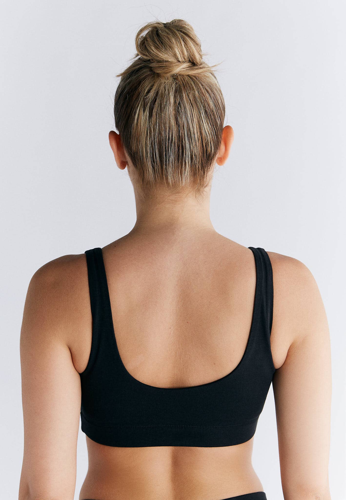 Organic Cotton Padded Bralette - Image 2