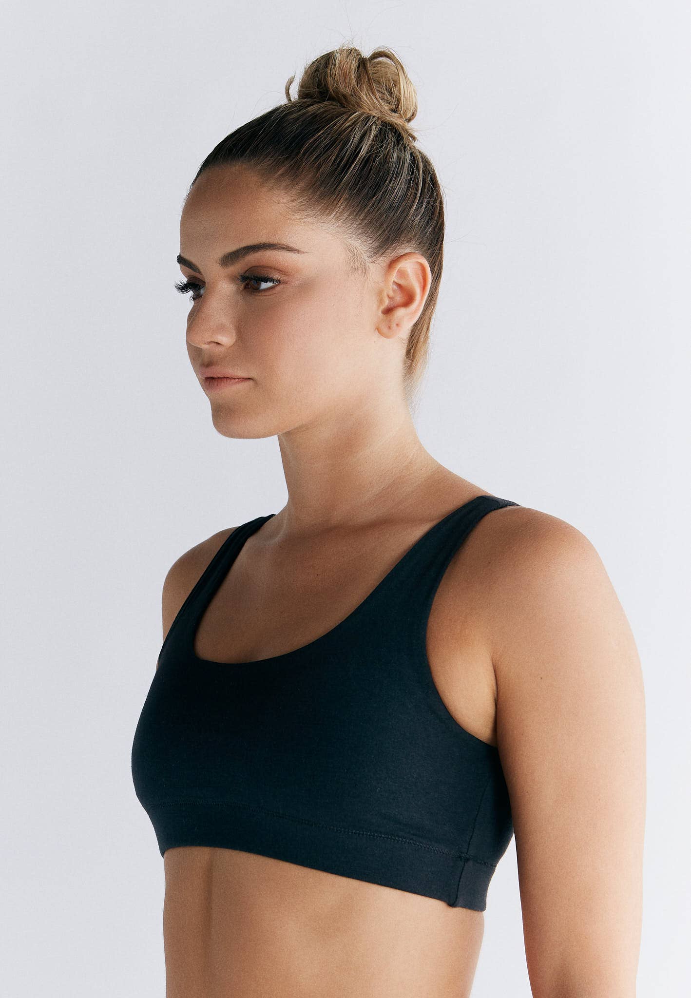 Organic Cotton Padded Bralette - Image 3