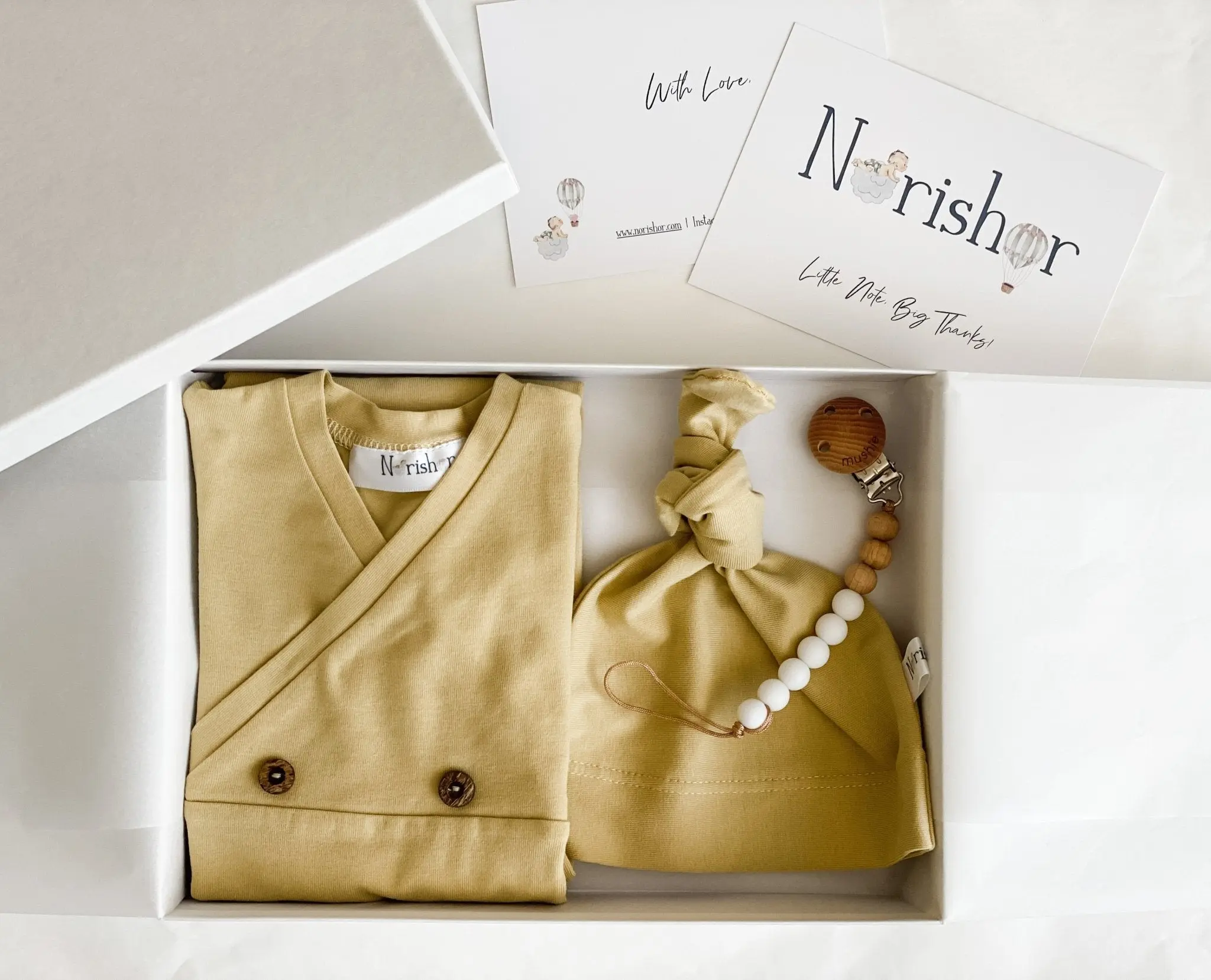 Organic Cotton Unisex Baby Gift Set