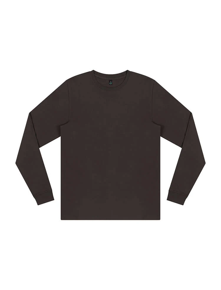 Organic Faded Long Sleeve T-shirt: Mens