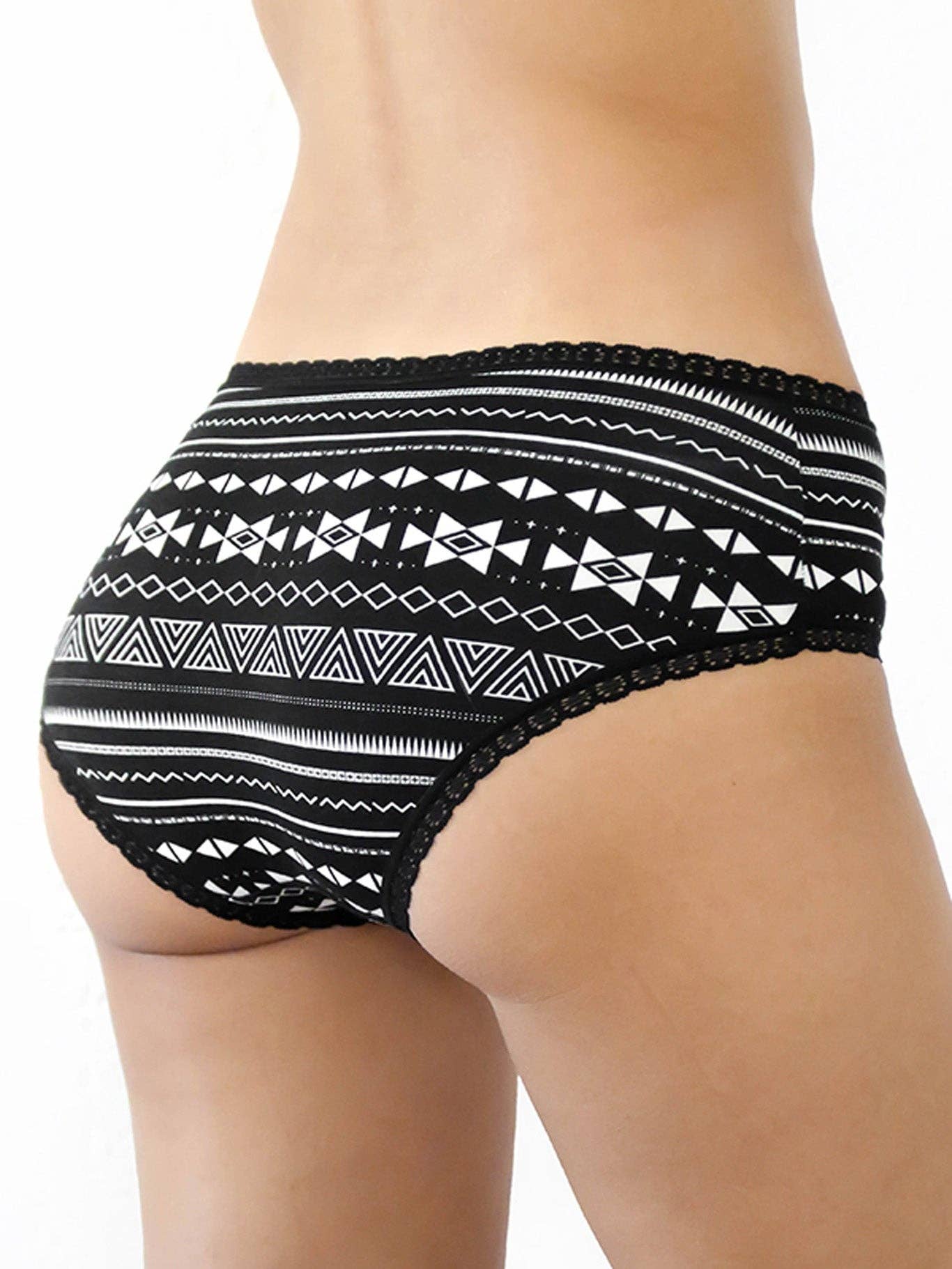 Organic Hipster Briefs with Lace - Image 15