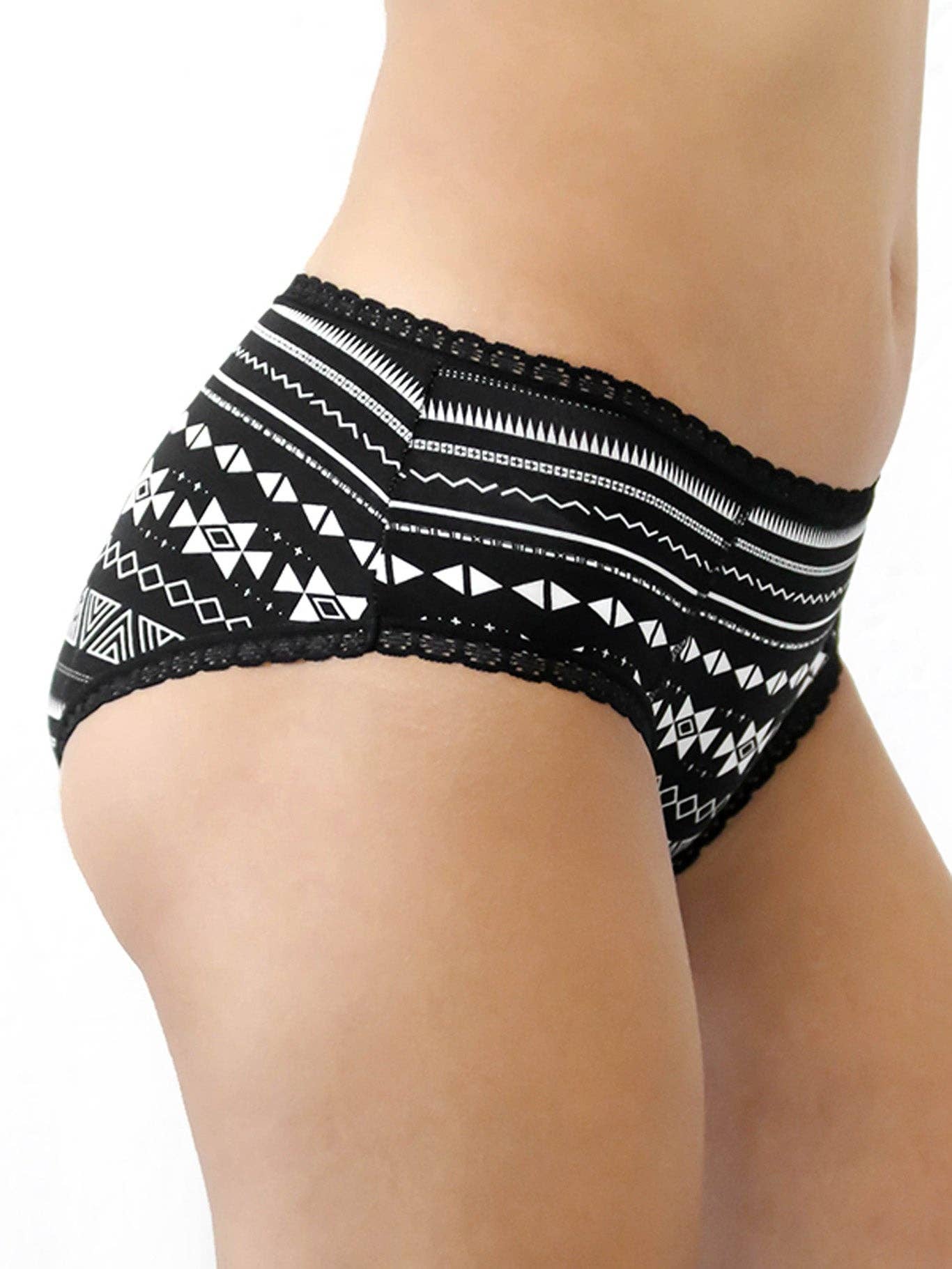 Organic Hipster Briefs with Lace - Image 16