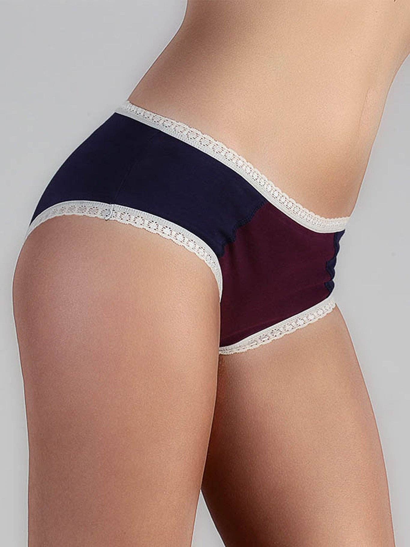 Organic Hipster Briefs with Lace - Image 3