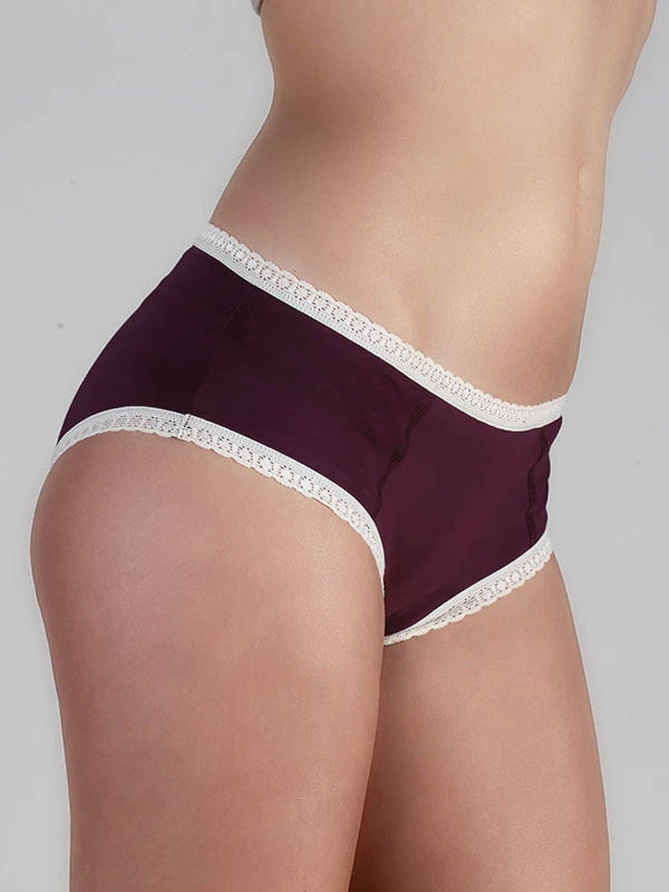 Organic Hipster Briefs with Lace - Image 7