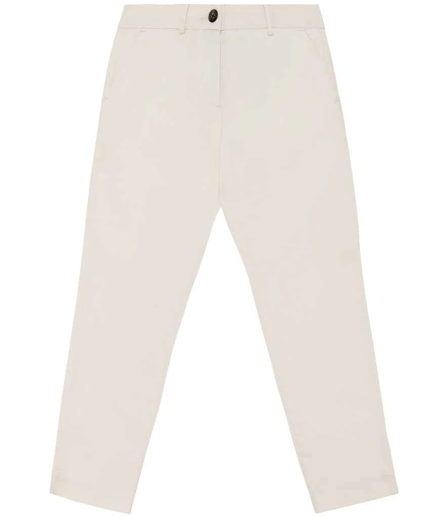 Organic Ladies 7/8 Chino Trousers