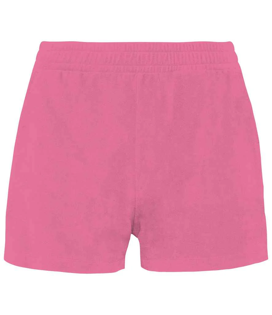 Organic Towel-feel Shorts: Ladies