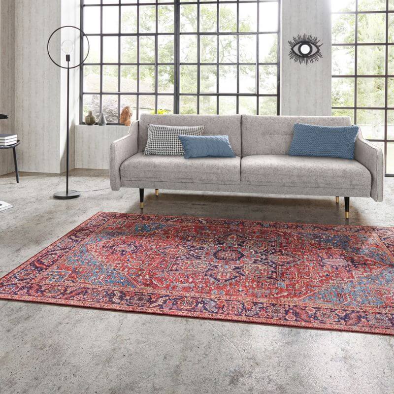 Oriental Amata Rug Red Colour - Image 6