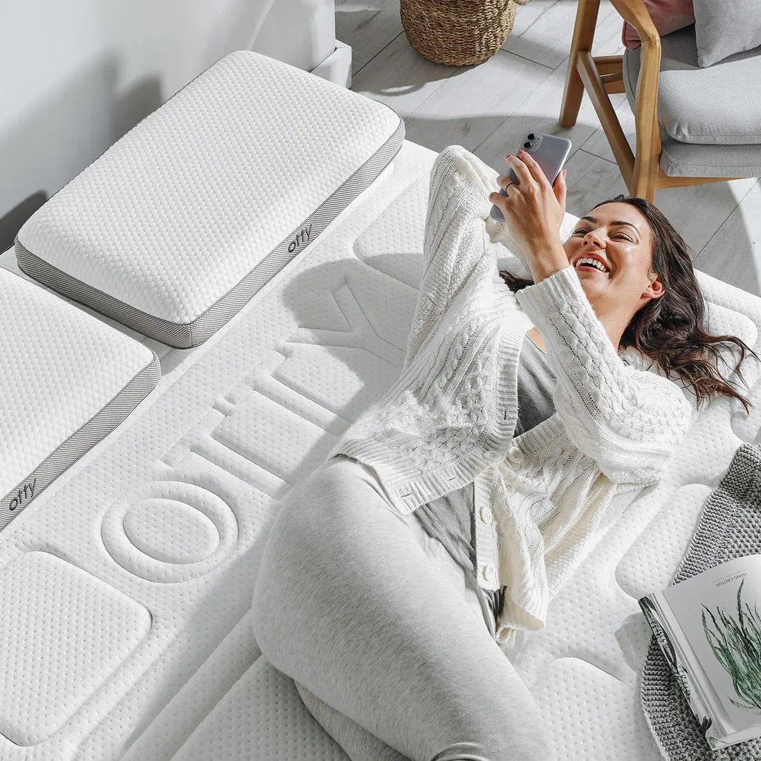 OTTY Pure+ Hybrid Bamboo & Charcoal Premium Mattress - Image 2