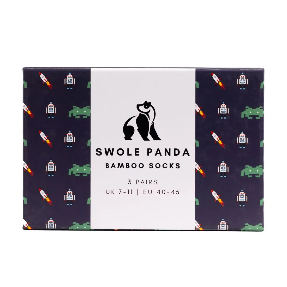 Outer Space Sock Box - 3 Pairs of Bamboo Socks (His) - Image 5