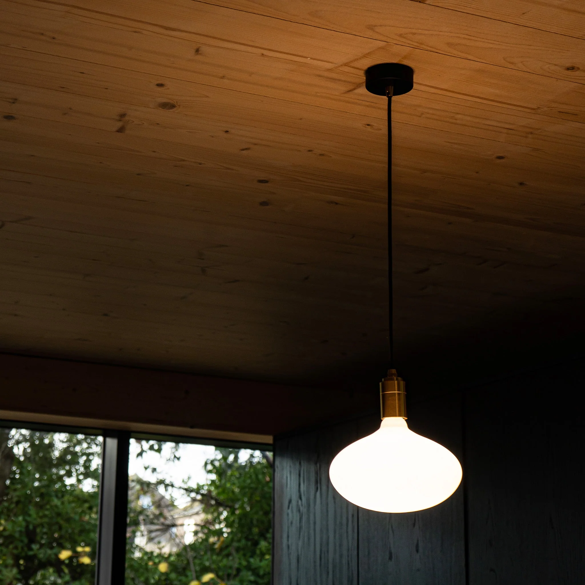 Oval II Pendant Light in Graphite - Image 4