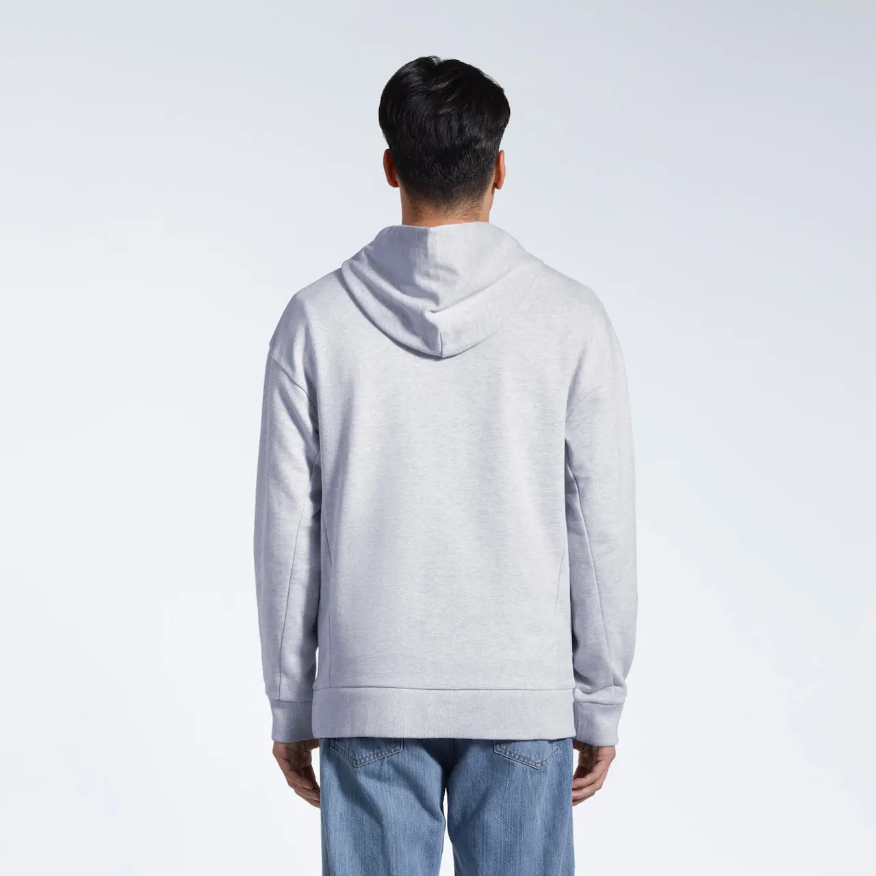 Oversized Heavyweight Mens Organic Logo Hoodie - Image 15