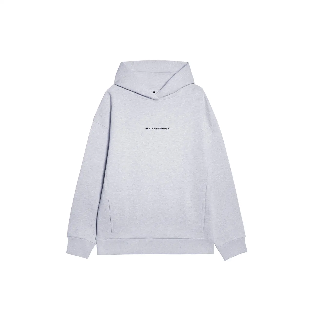 Oversized Heavyweight Mens Organic Logo Hoodie - Image 16