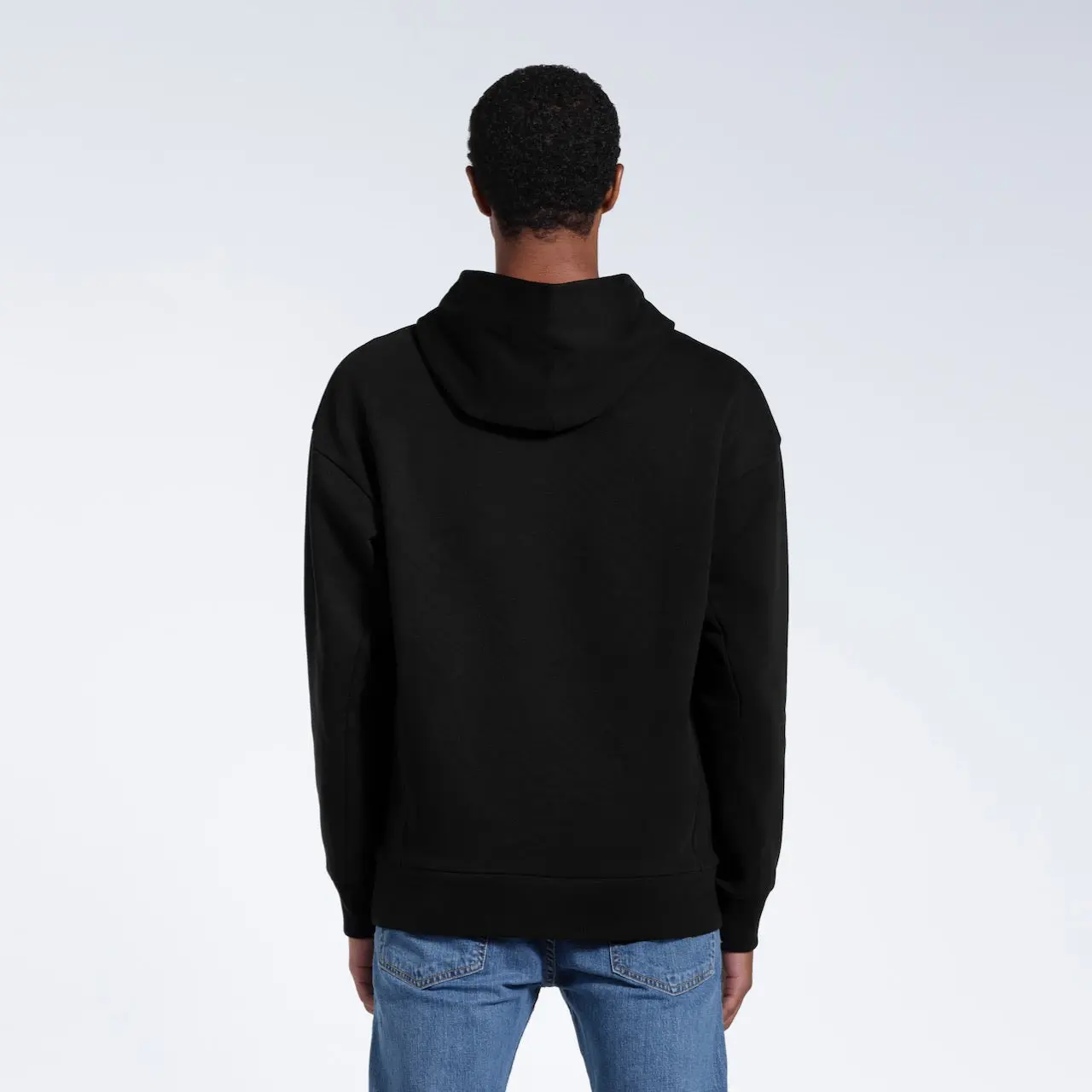 Oversized Heavyweight Mens Organic Logo Hoodie - Image 6