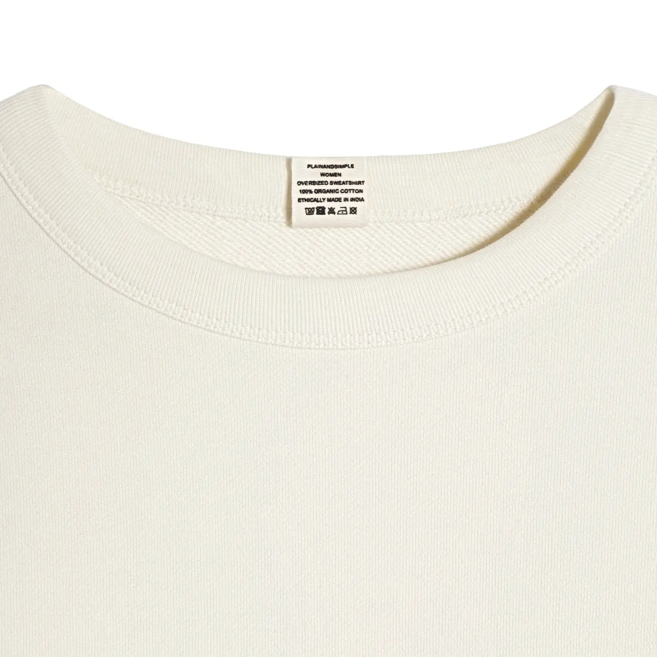 Oversized Women's Organic Sweatshirt - Image 26