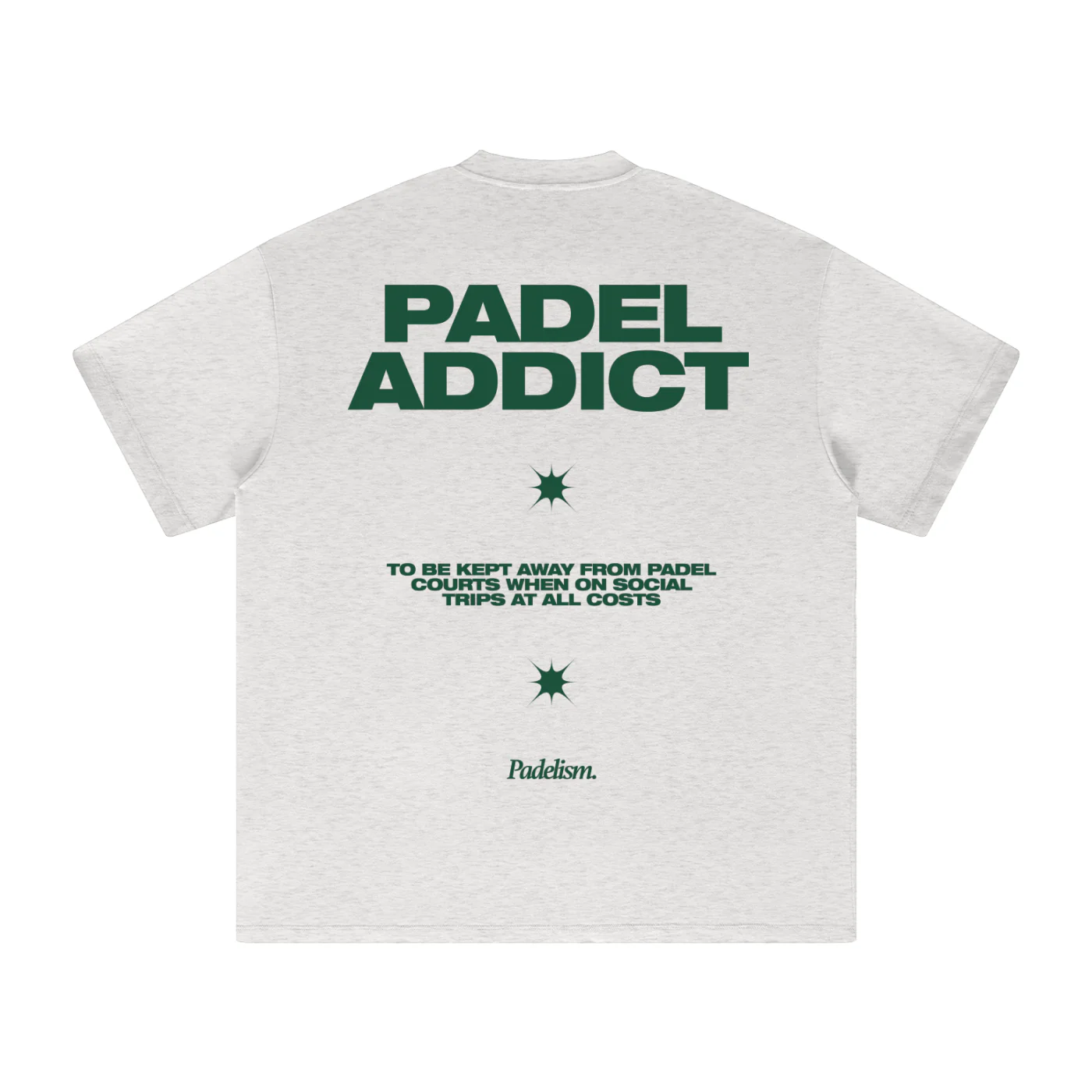Padel Addict - Heavyweight T-Shirt - Image 4